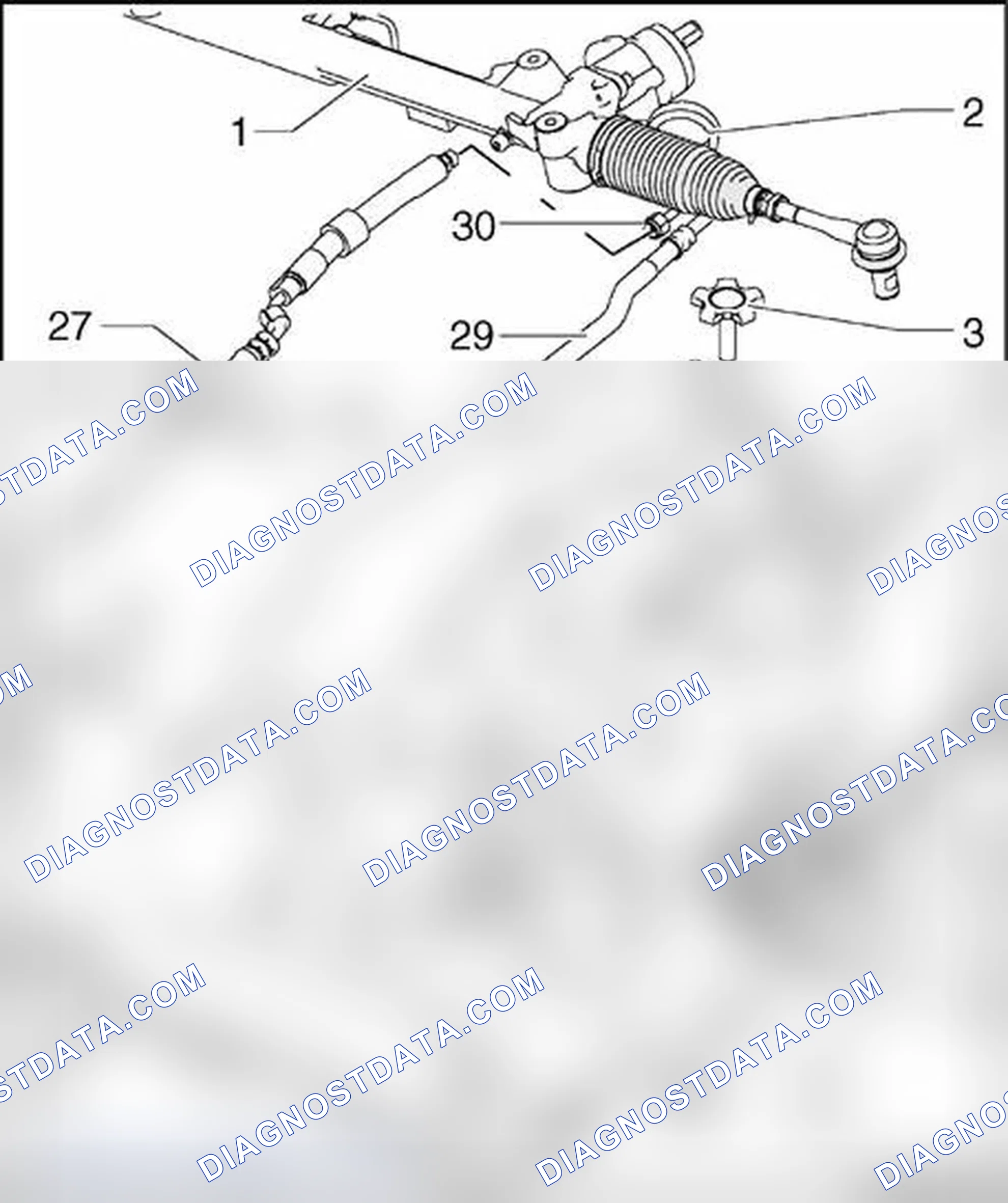 Scheme 382: Vehicles with 8 cyl. engine, assembly overview