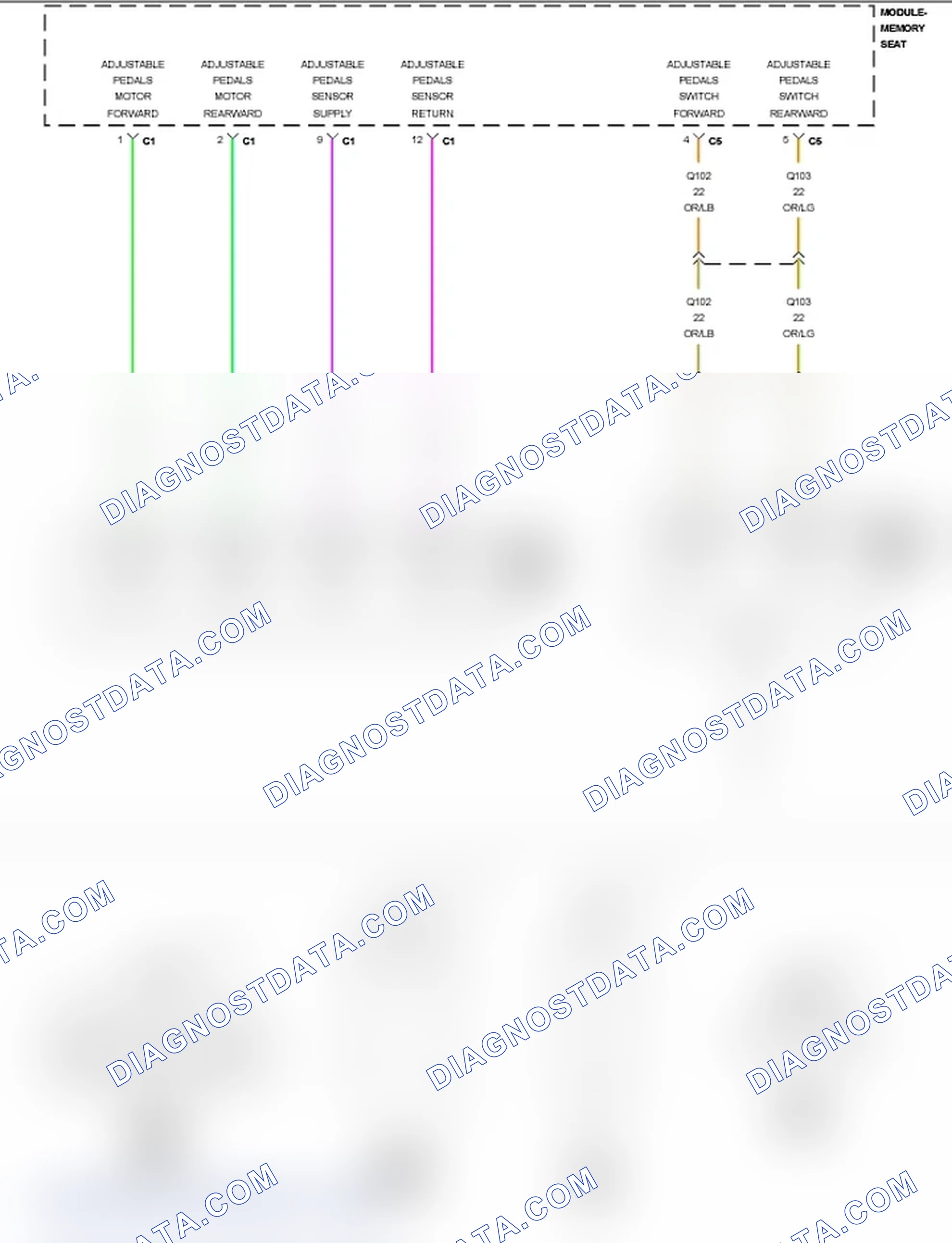 Scheme 1: B1D5B-00-ADJUSTABLE PEDAL SWITCH CIRCUIT PERFORMANCE