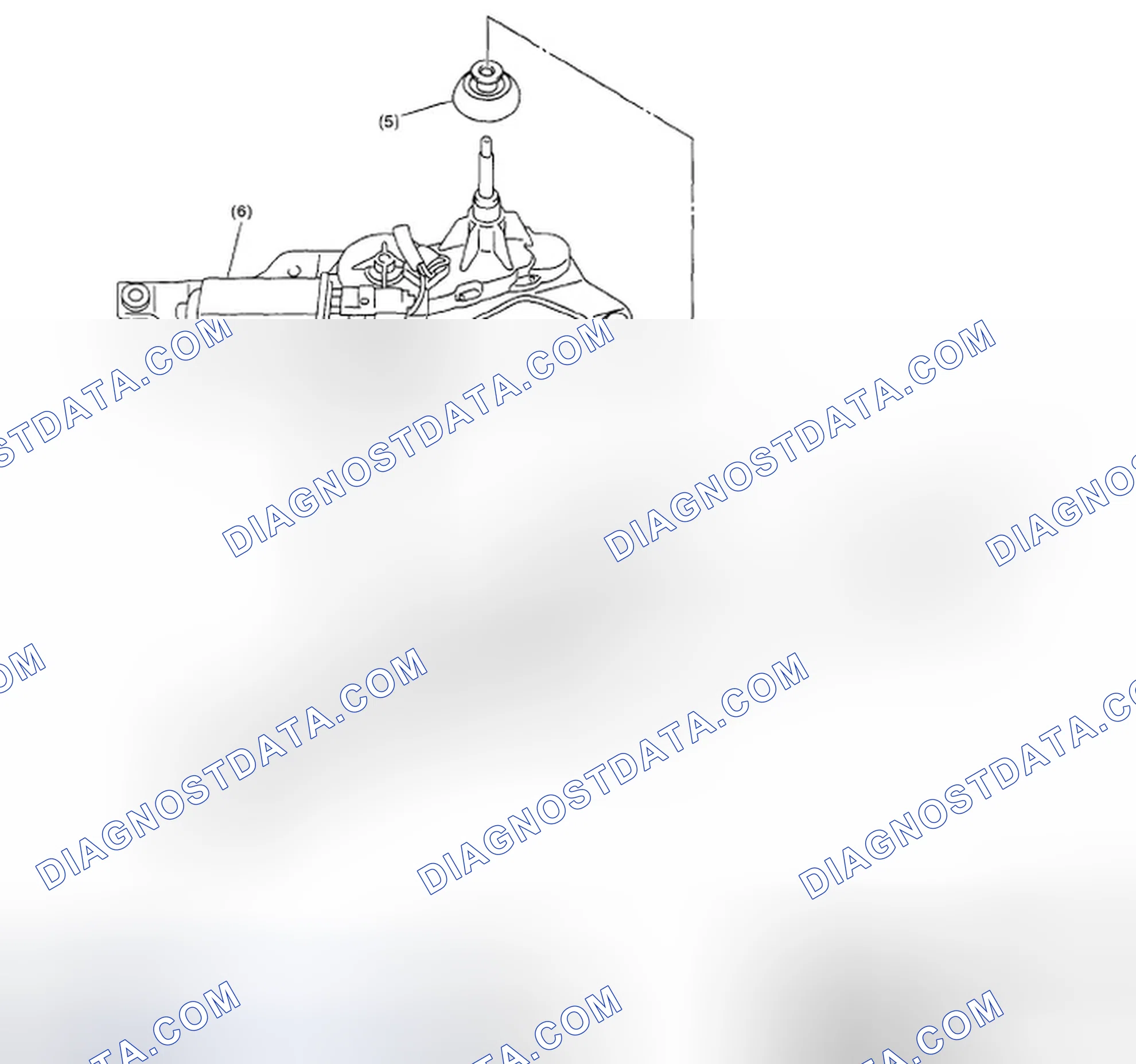Scheme 6: REAR WIPER (WAGON MODEL)