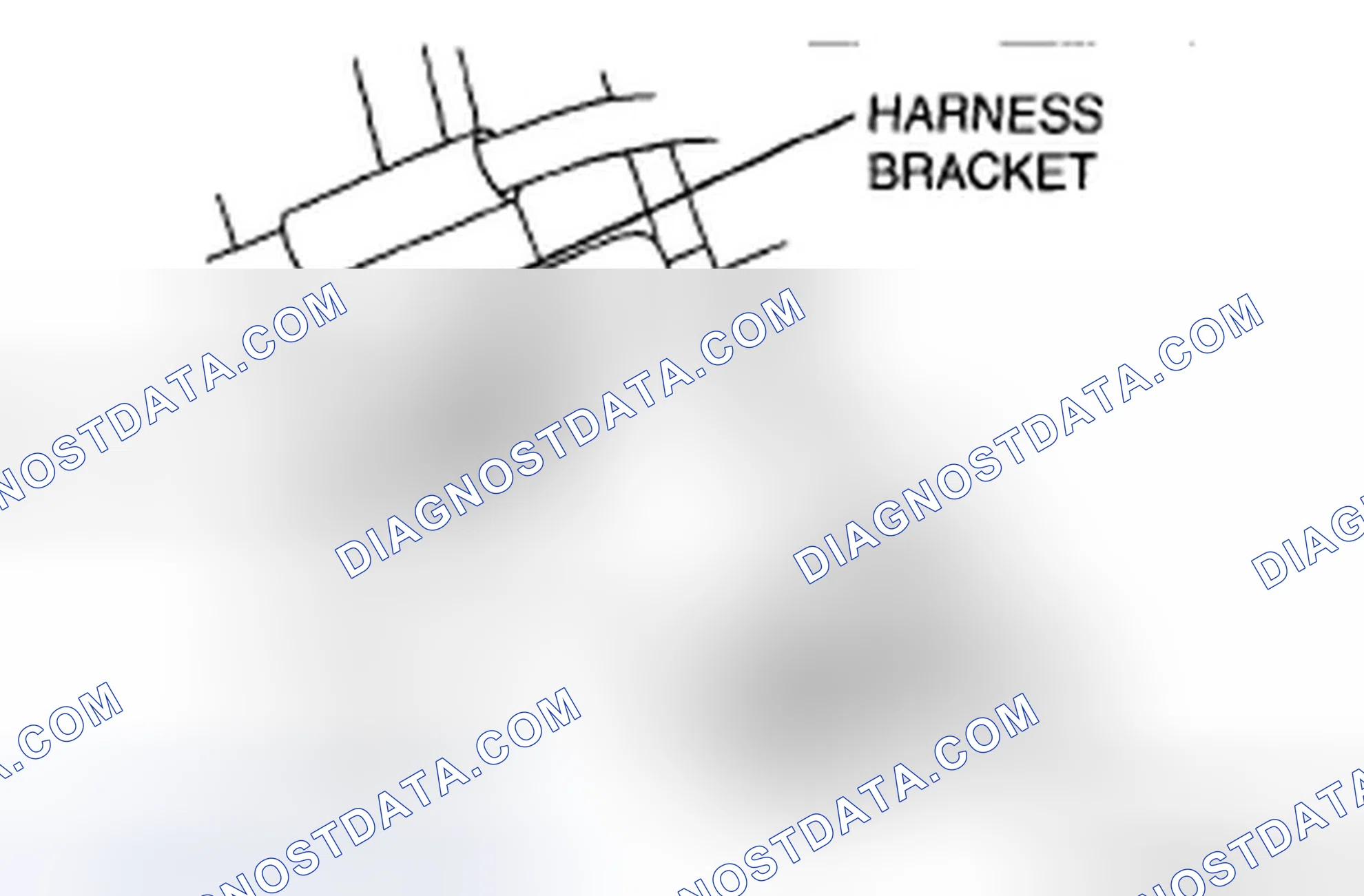 Scheme 65: Wiring Harness Bracket Installation Note