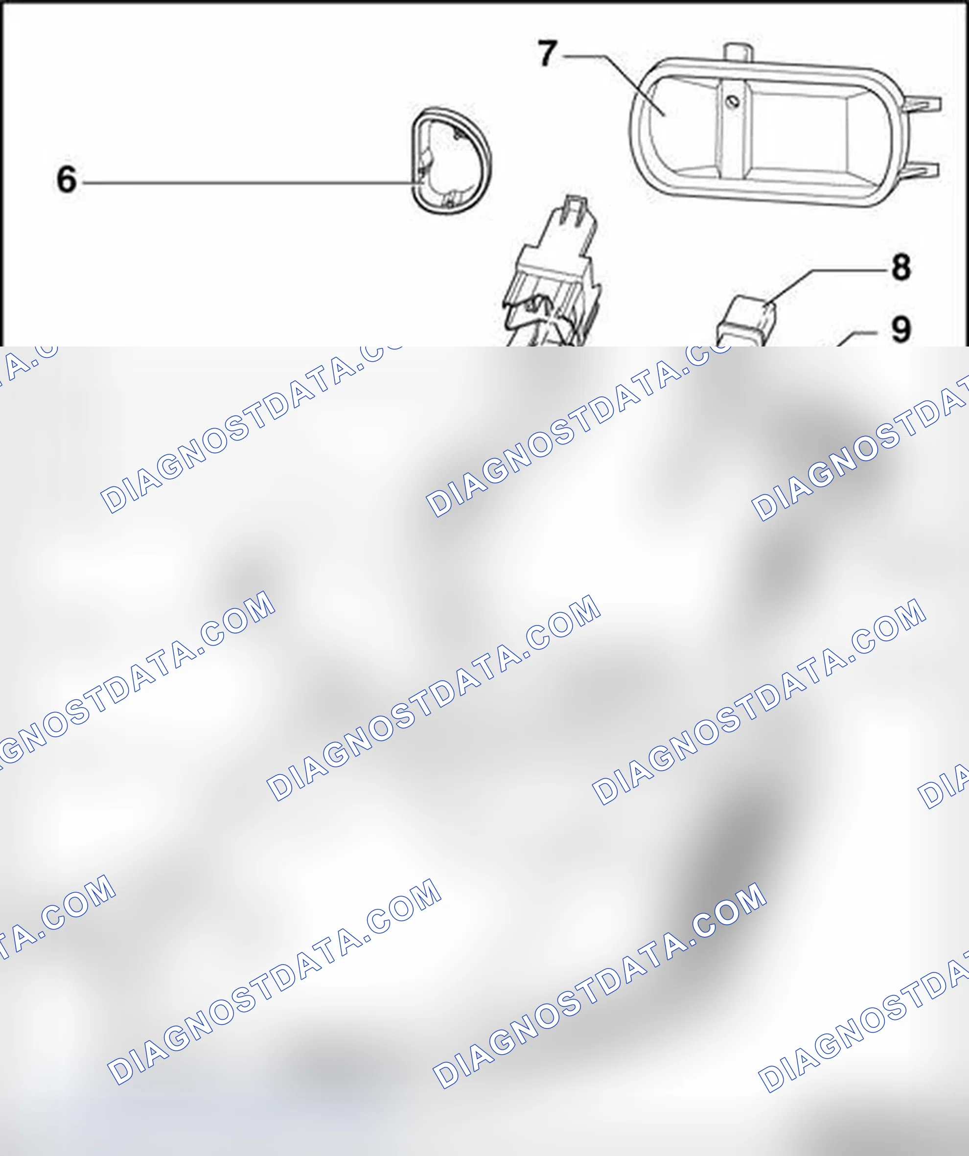 Scheme 135: Headlights with High Intensity Gas Discharge (HID) Lamps, assembly
