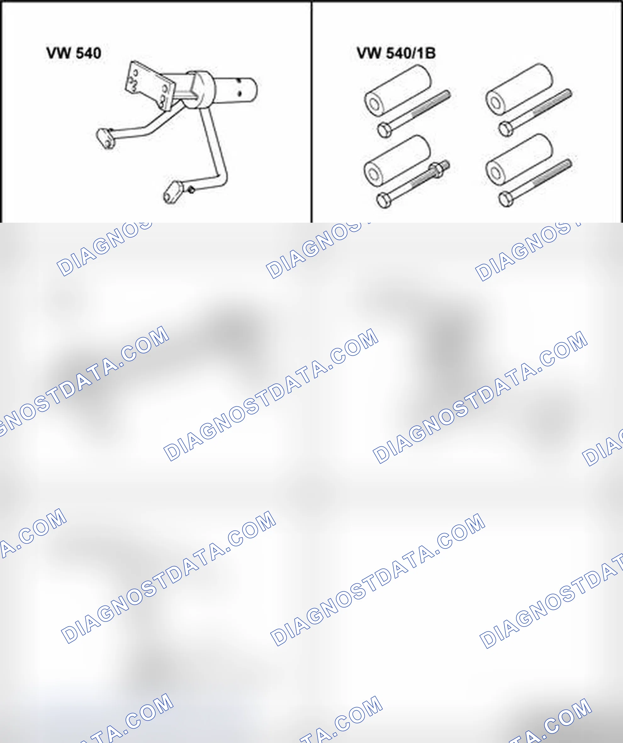 Scheme 62: Engine, securing to engine stand