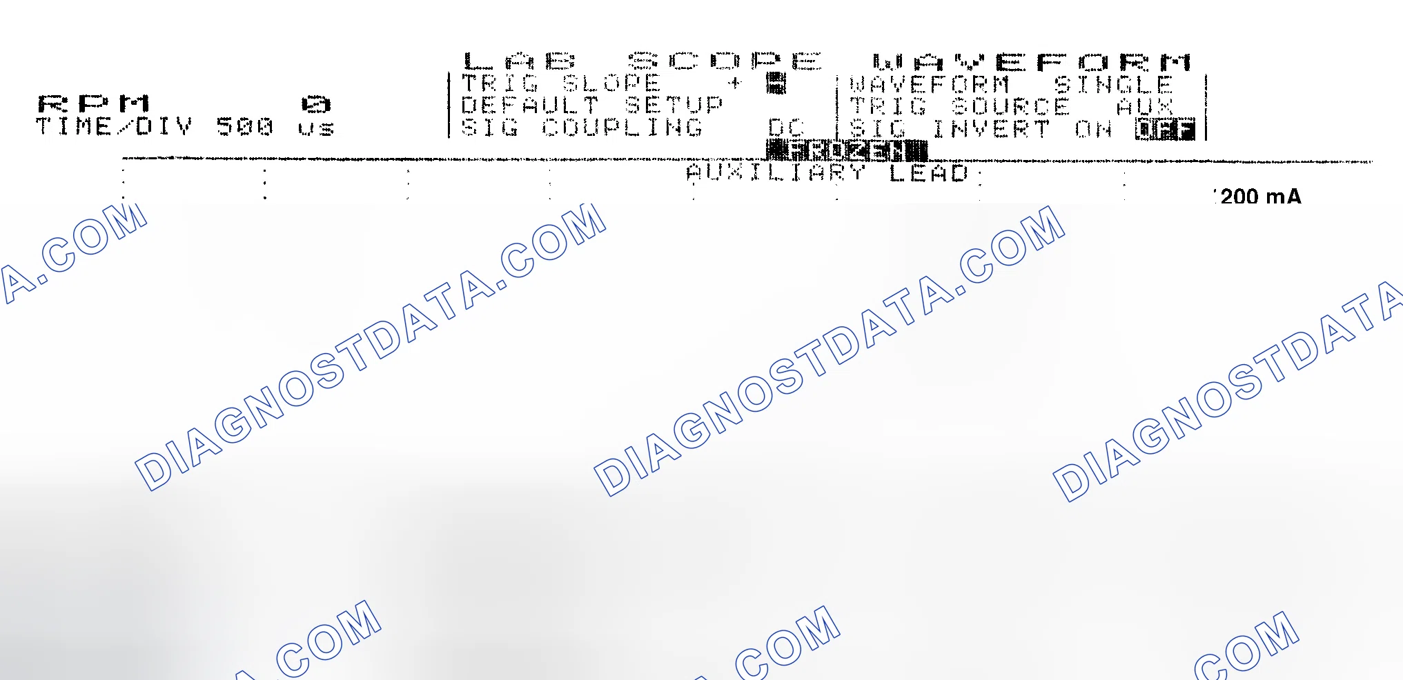 Scheme 17: Single Injector w/Normal Current Flow - Current Pattern