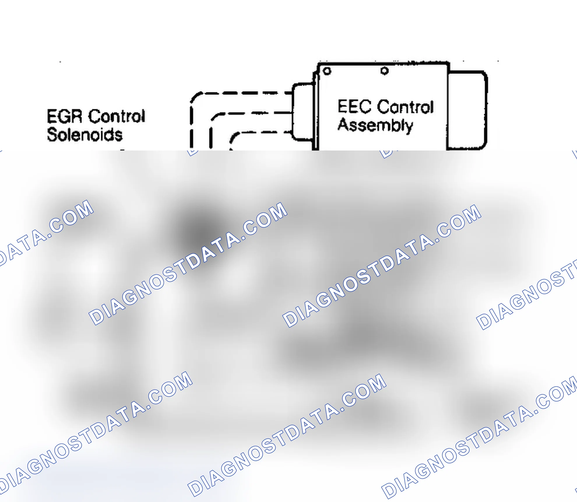 Scheme 46: Electronic EGR Valve System System used with EEC equipped vehicles.