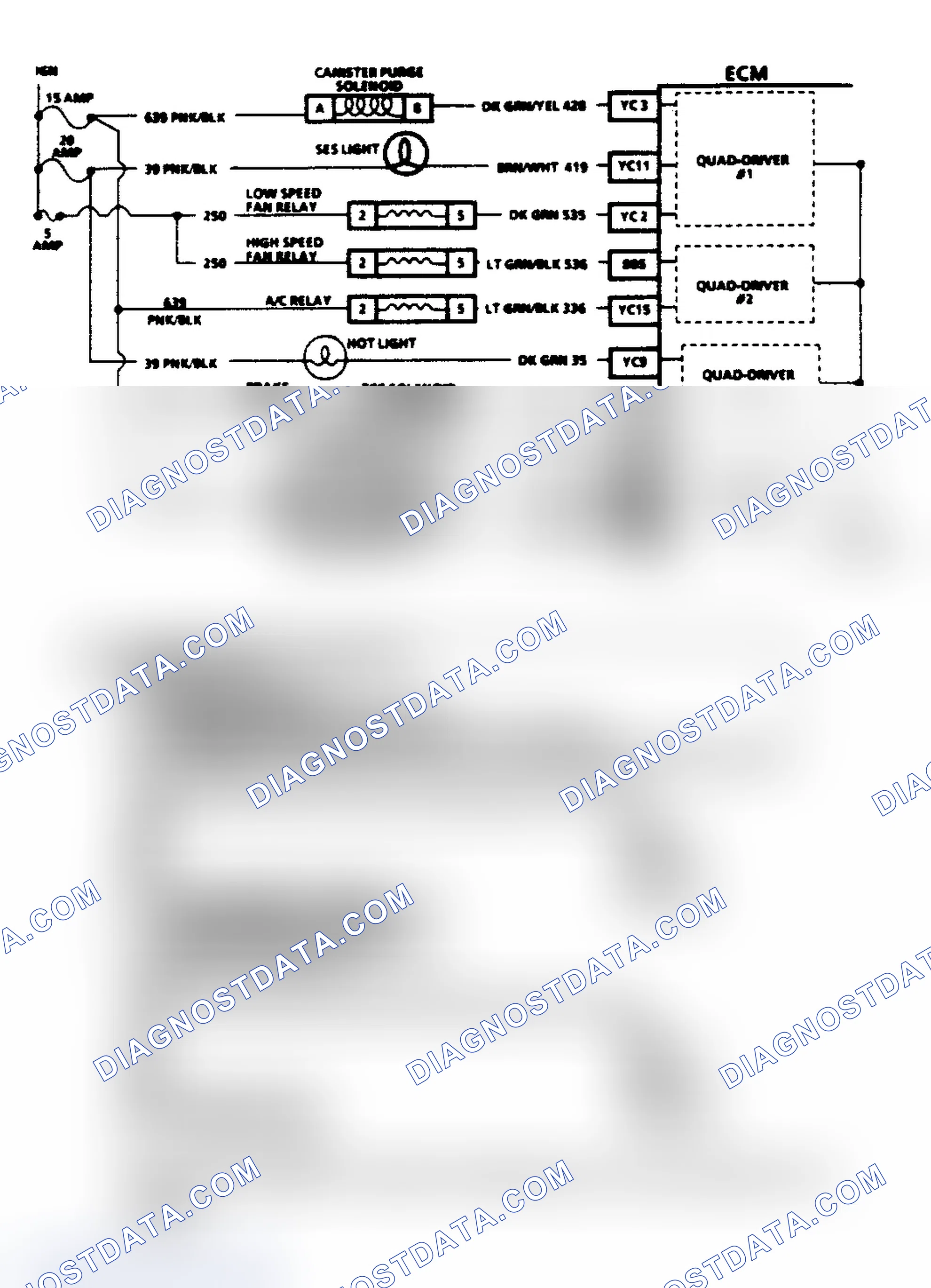 Scheme 552: Code 26, (2 of 3) Quad Driver Module (QDM) Error