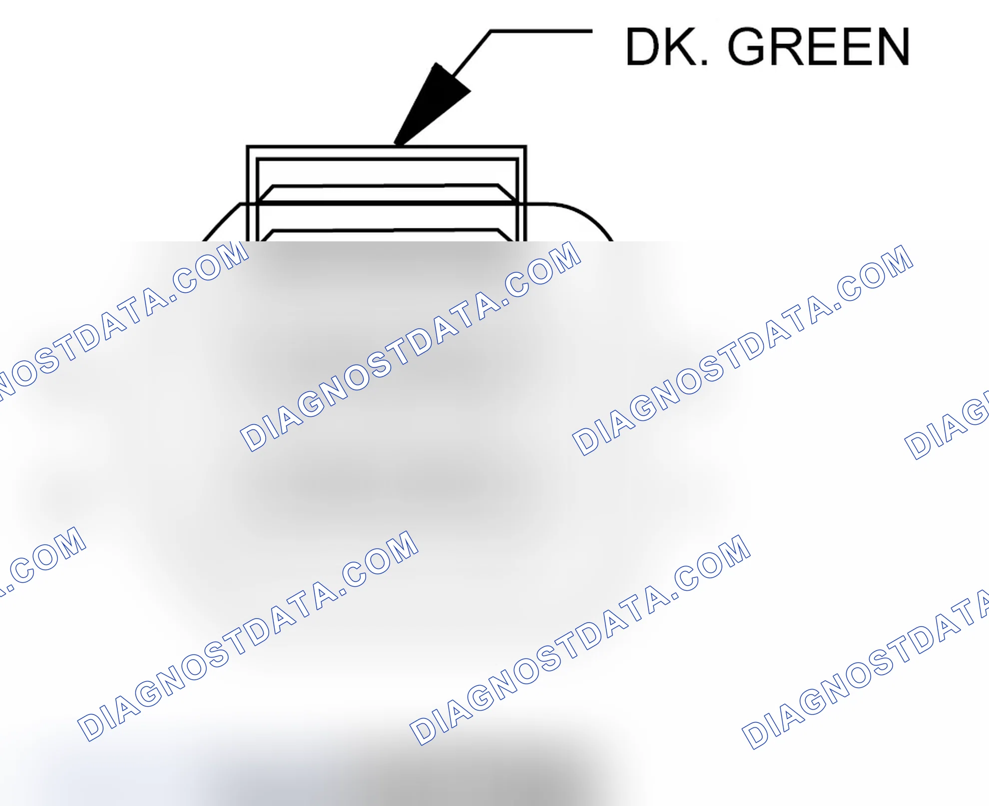 Scheme 104: Clockspring Connector End View