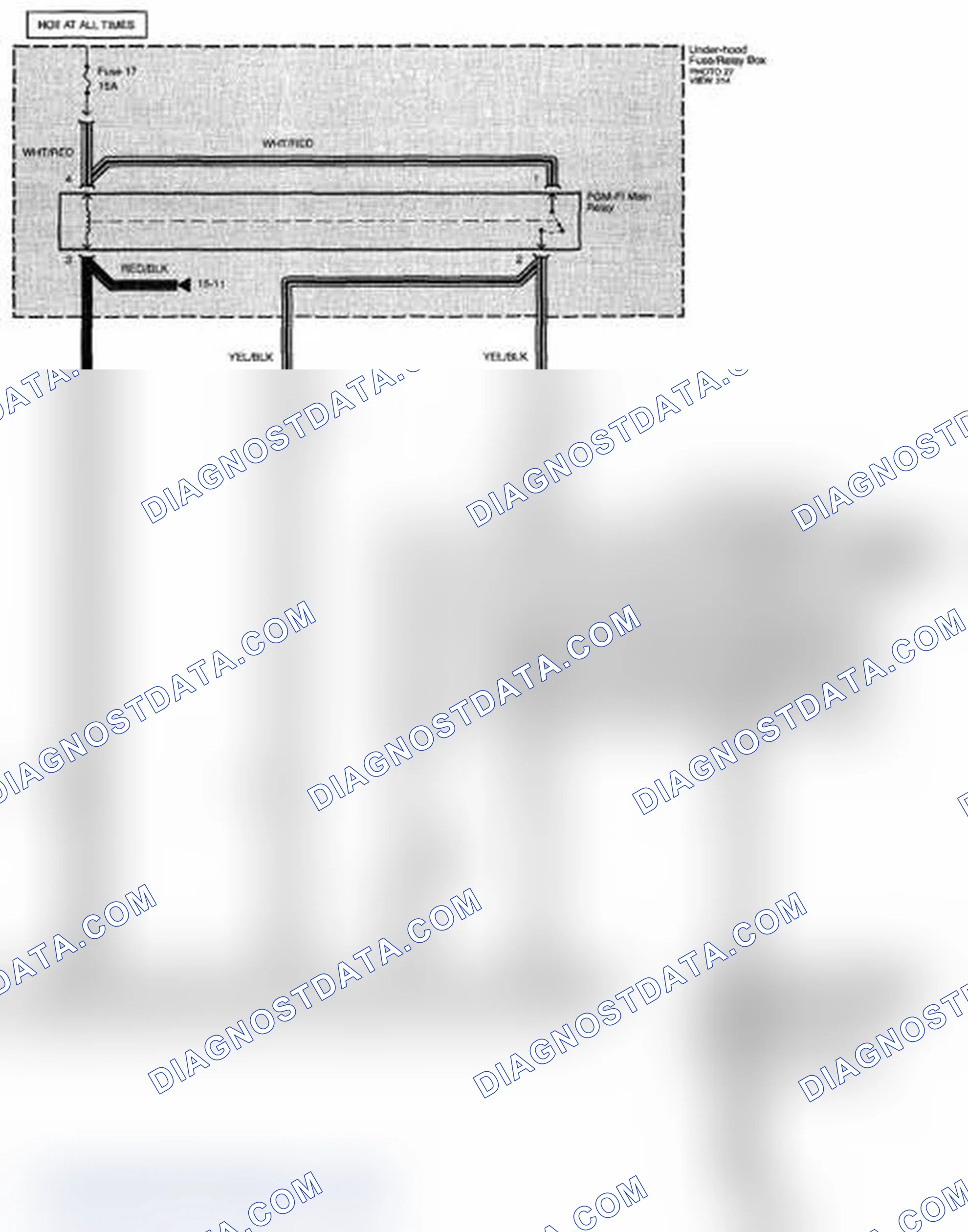 Scheme 276: Immobilizer System Circuit Diagram (Page 132-2)