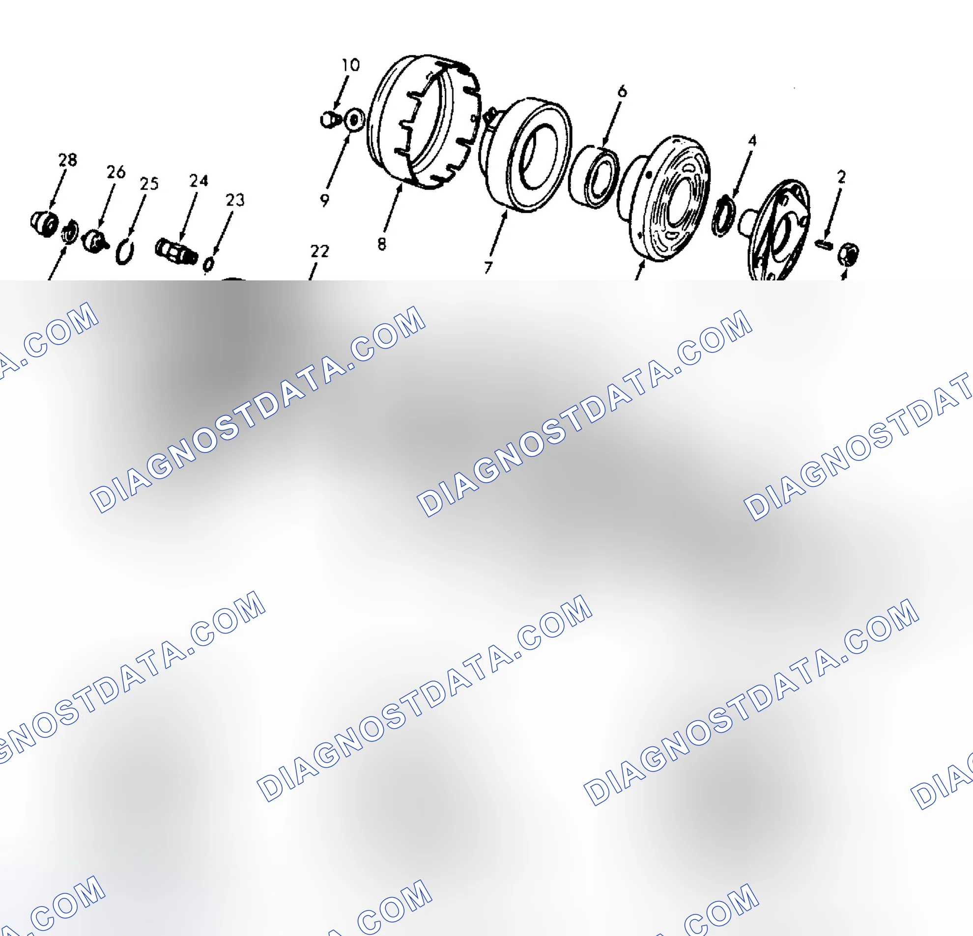 Scheme 13: Removal (Poly Groove-Type Belt Drive)