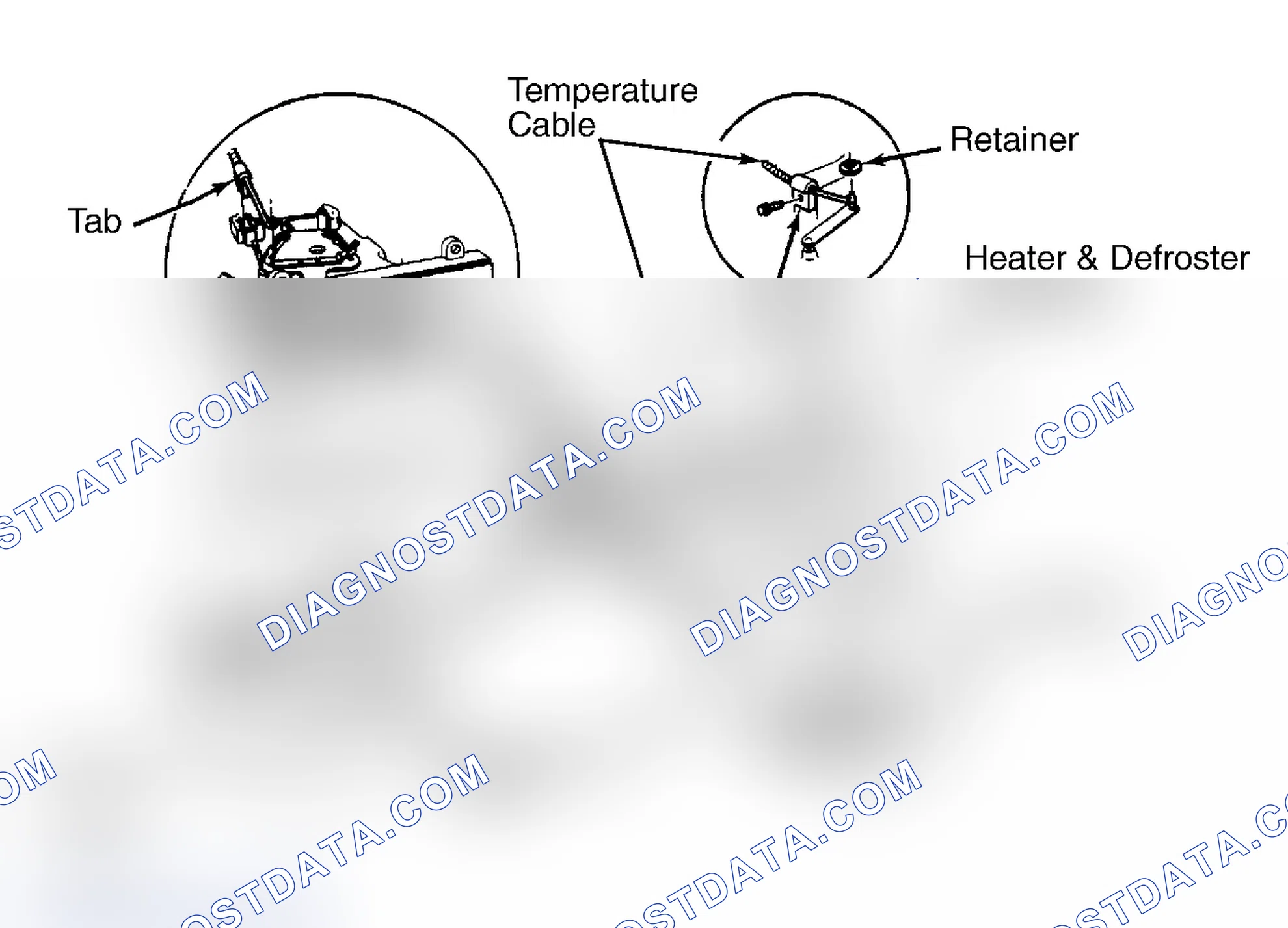 Fig. 7: Heater Systems (Pickup) Pickup is shown. Blazer/Jimmy are similar. Courtesy of General Motors Corp.