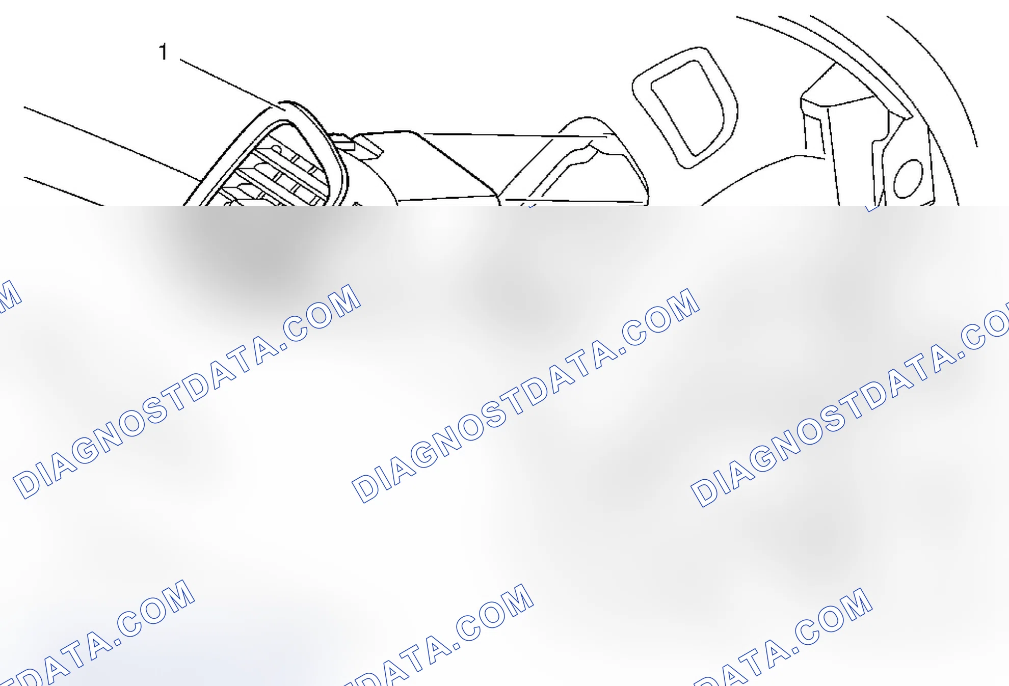 Scheme 30: Instrument Panel Outer Air Outlet Deflector Replacement - Right Side