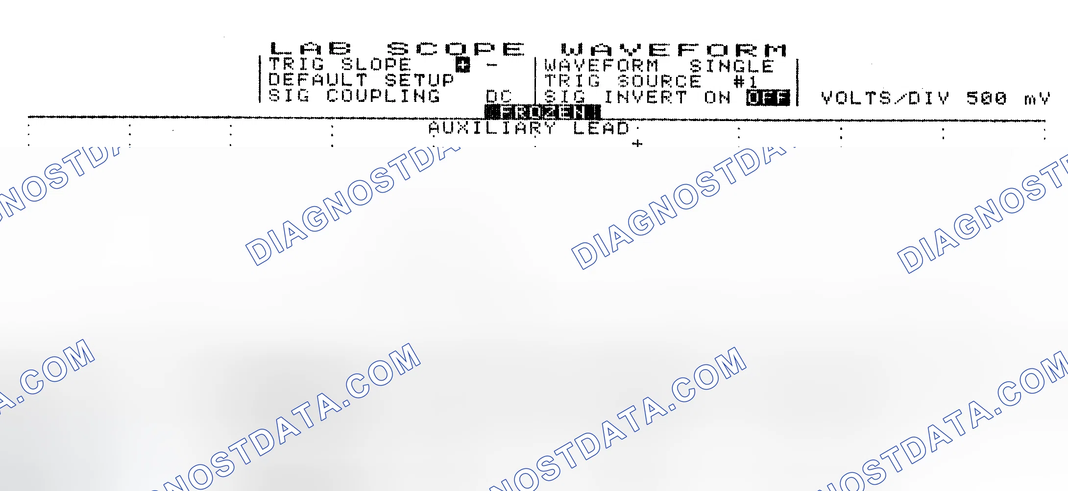Scheme 10: Single Injector w/Excessive Current Flow - Current Pattern