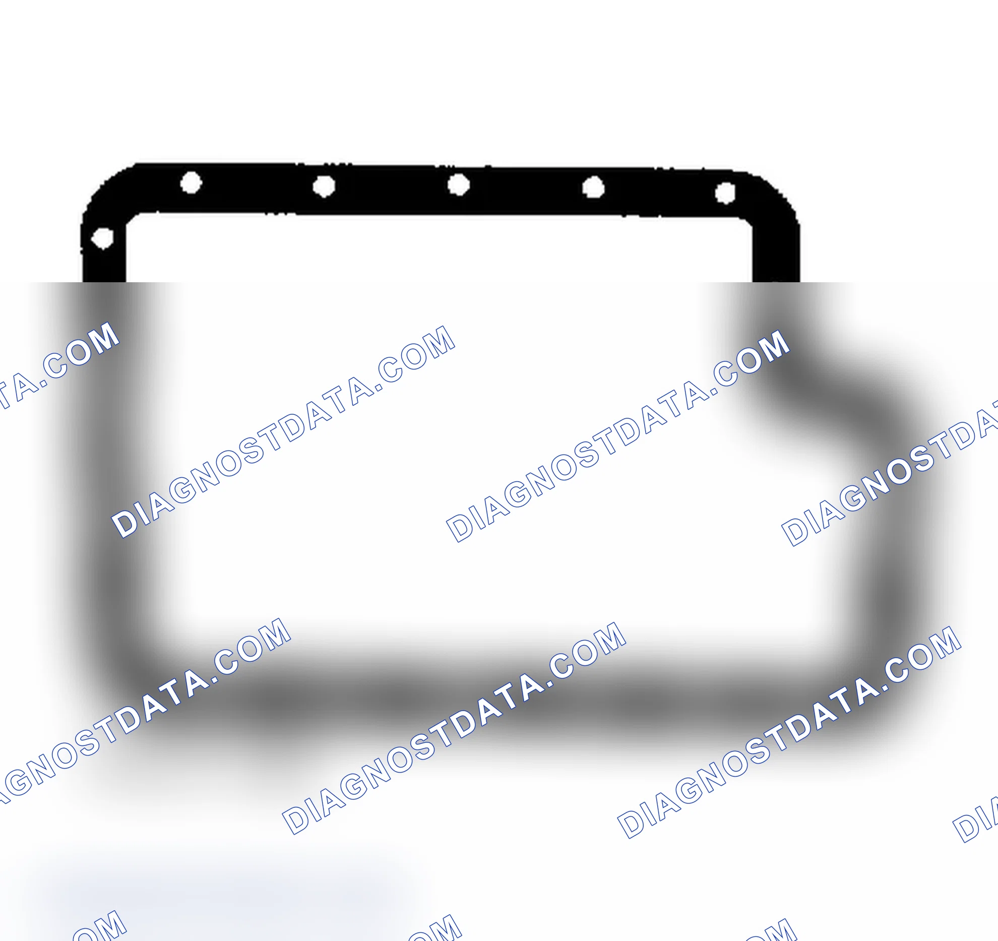 Scheme 157: E4OD Oil Pan Gasket Identification