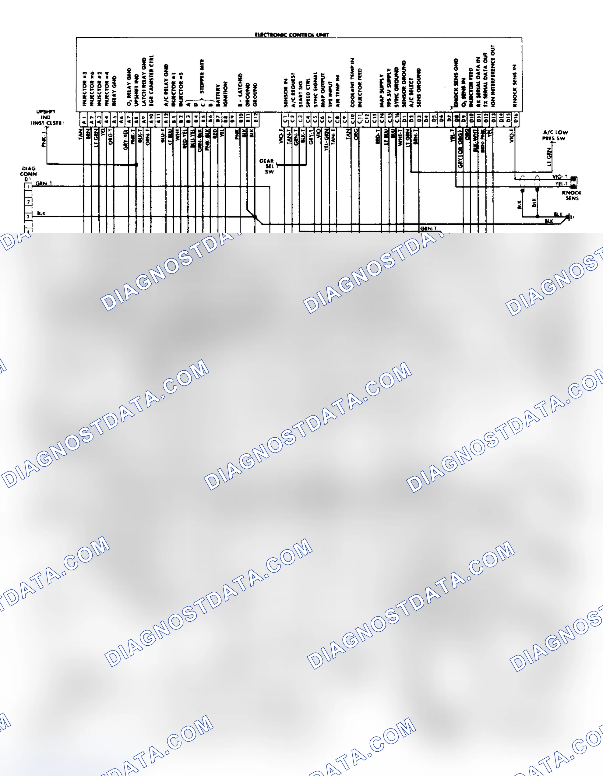 Scheme 42: Comanche Multi-Point Fuel Injection Wiring Diagram