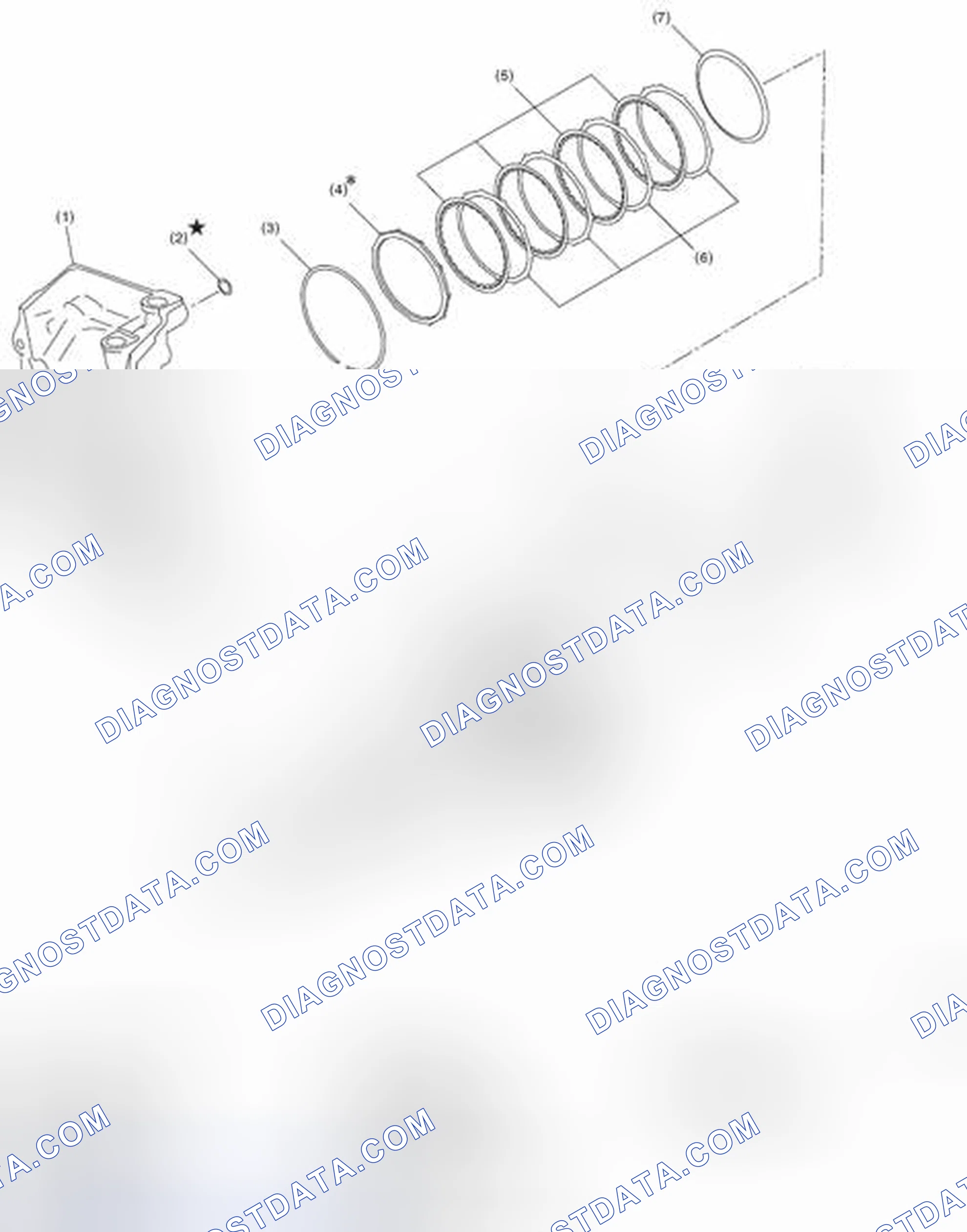 Scheme 579: REVERSE BRAKE ASSEMBLY