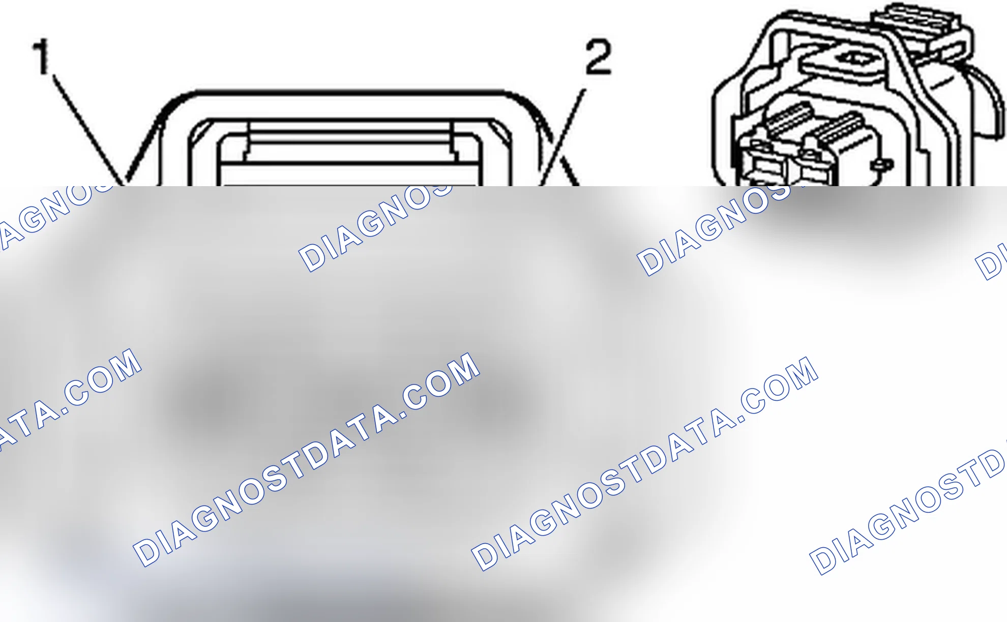 Engine Controls Connector End Views