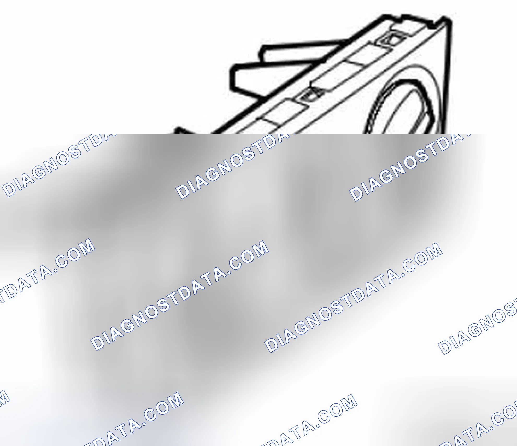 Scheme 488: Control panel, manual climate control (504)