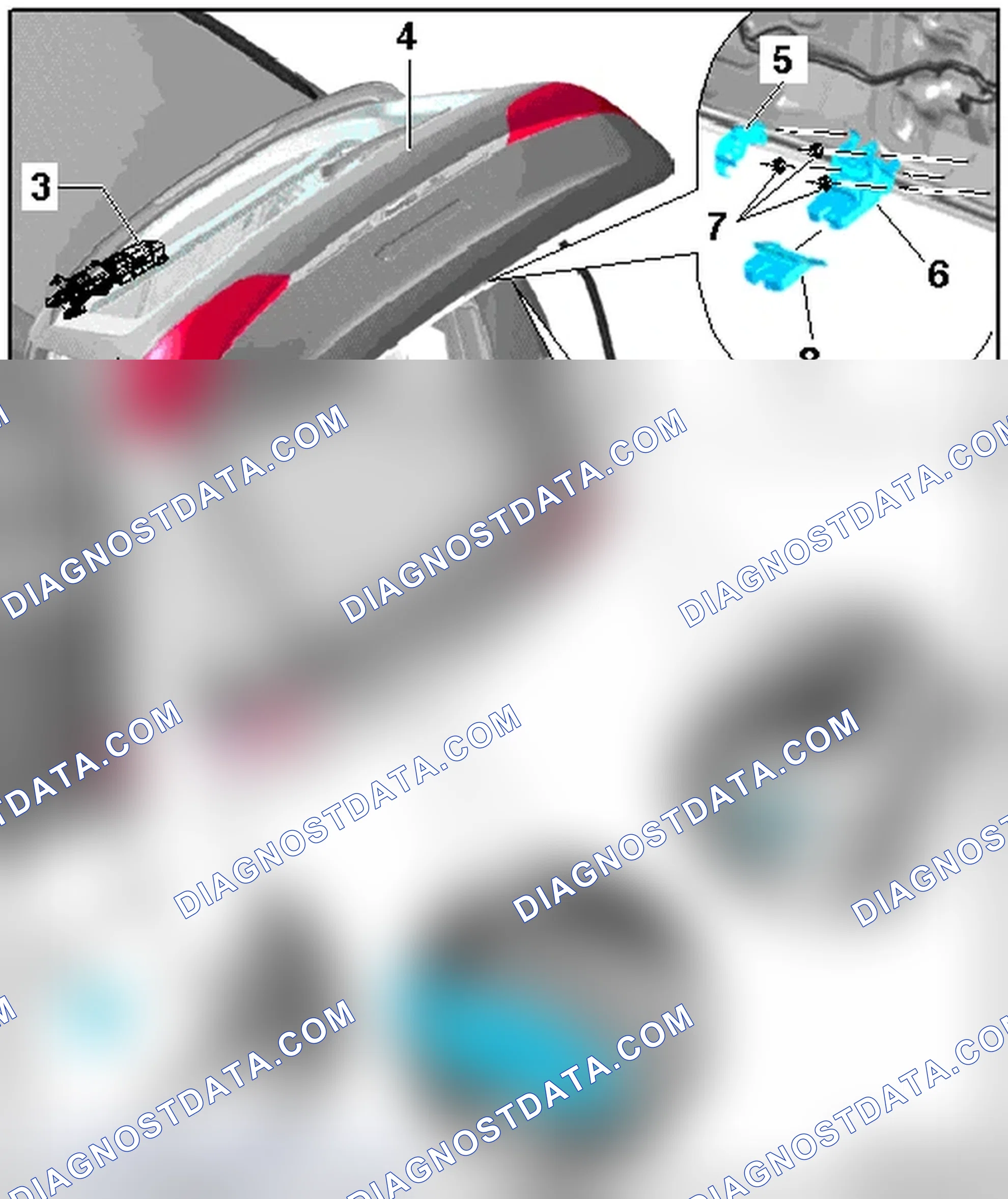 Scheme 47: REAR LID ASSEMBLY OVERVIEW