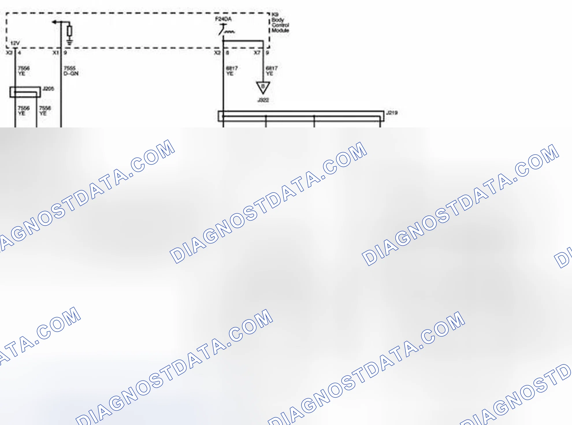 Scheme 61: Instrument Panel and Floor Console Lights Dimming