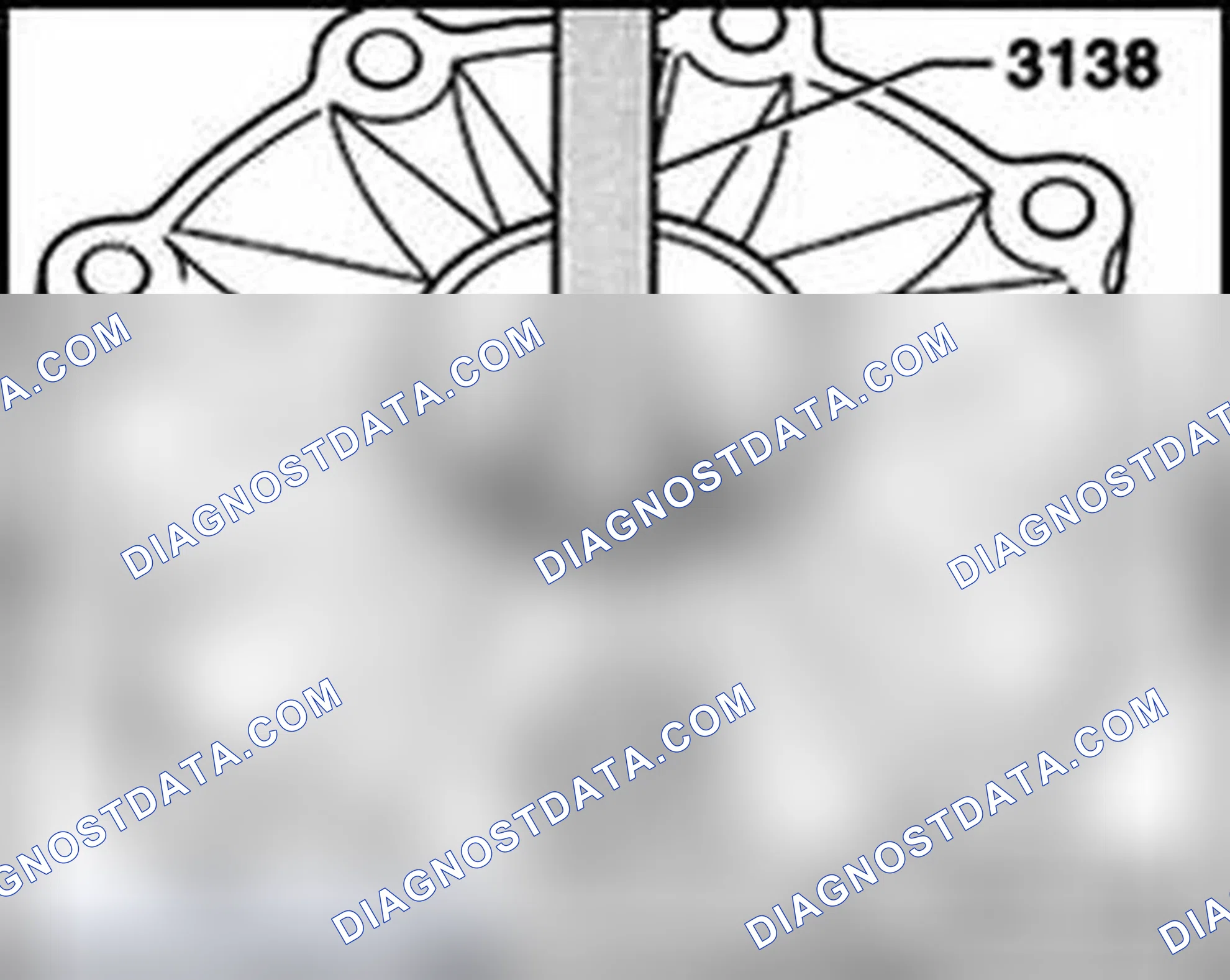 Scheme 63: Driving out outer race for large taper roller bearing out of cover