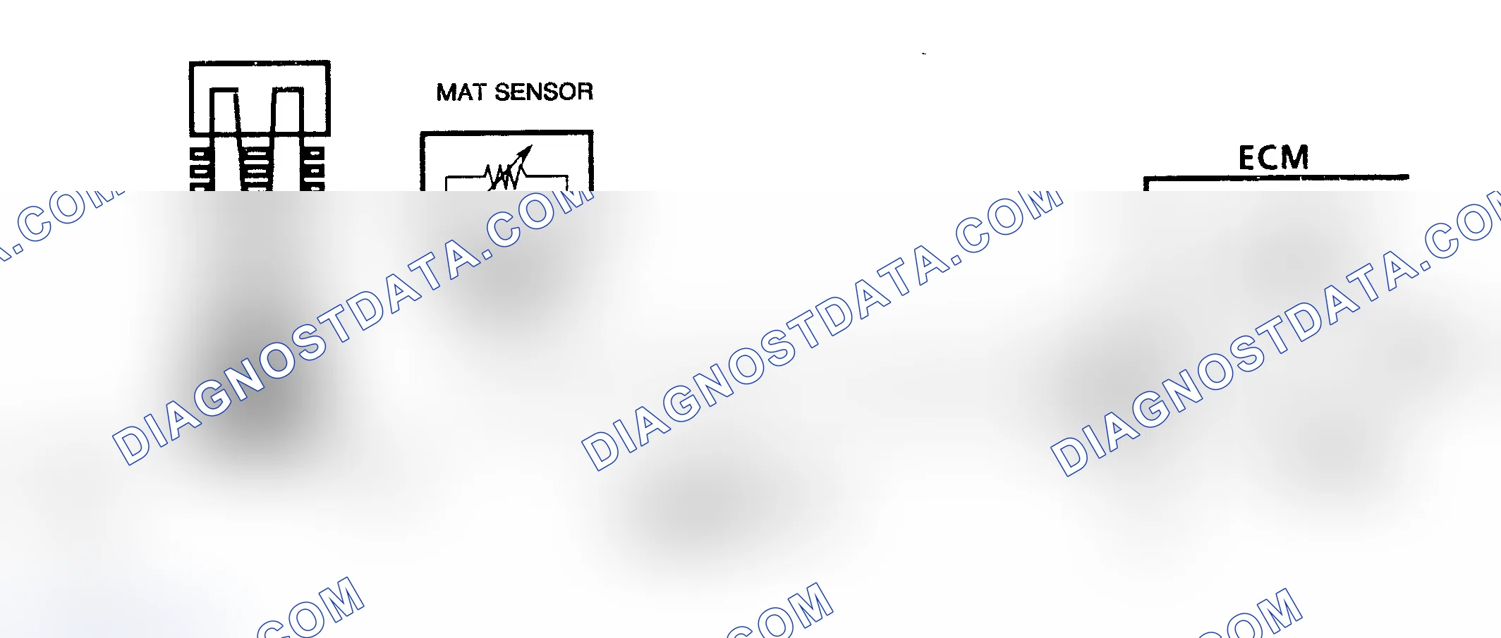 Scheme 34: Code 23 Schematic (2.5L & 4.3L Turbo) MAT Sensor Temperature Low