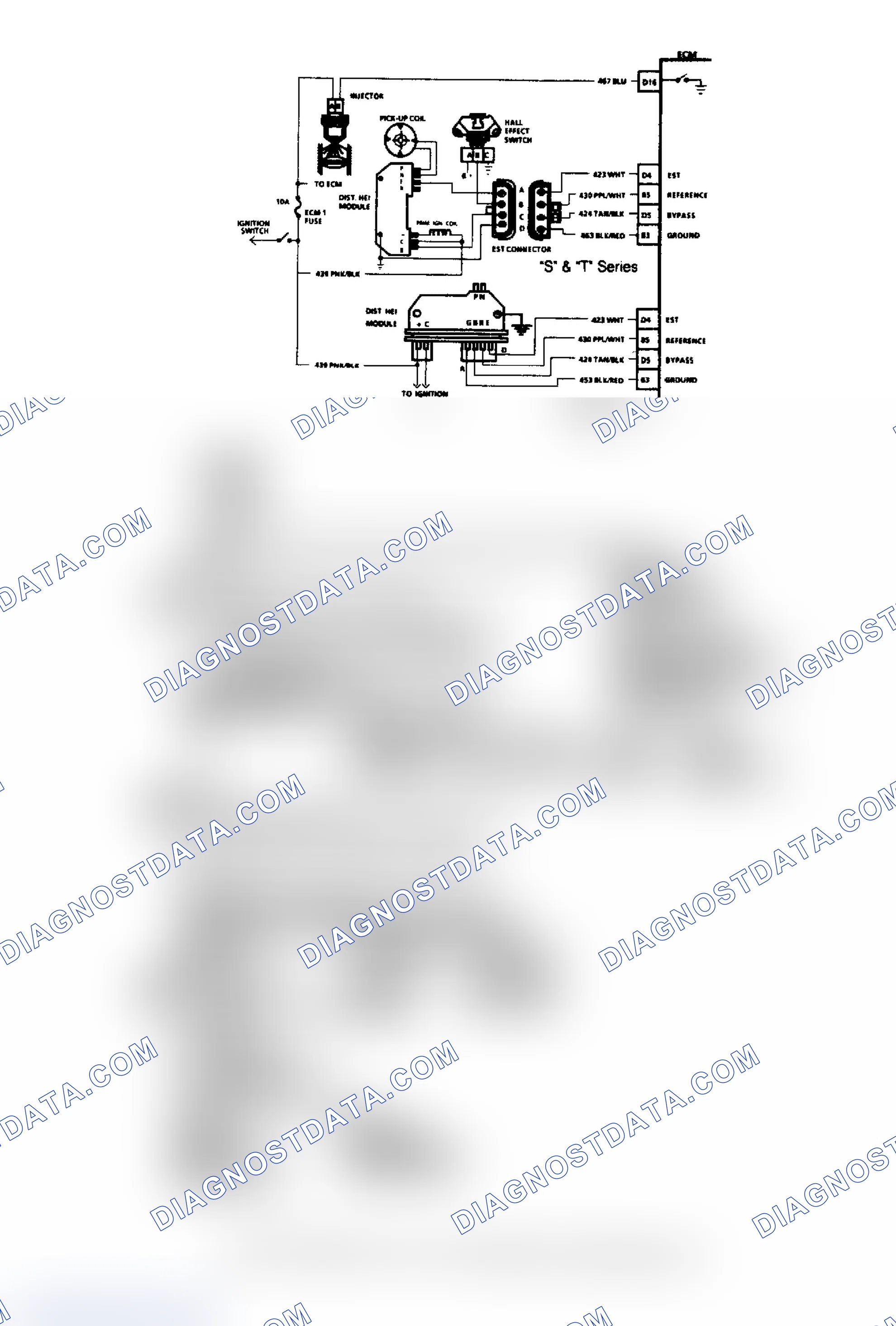 Scheme 115: Chart A4, Injector Circuit Diagnosis (2.5L)