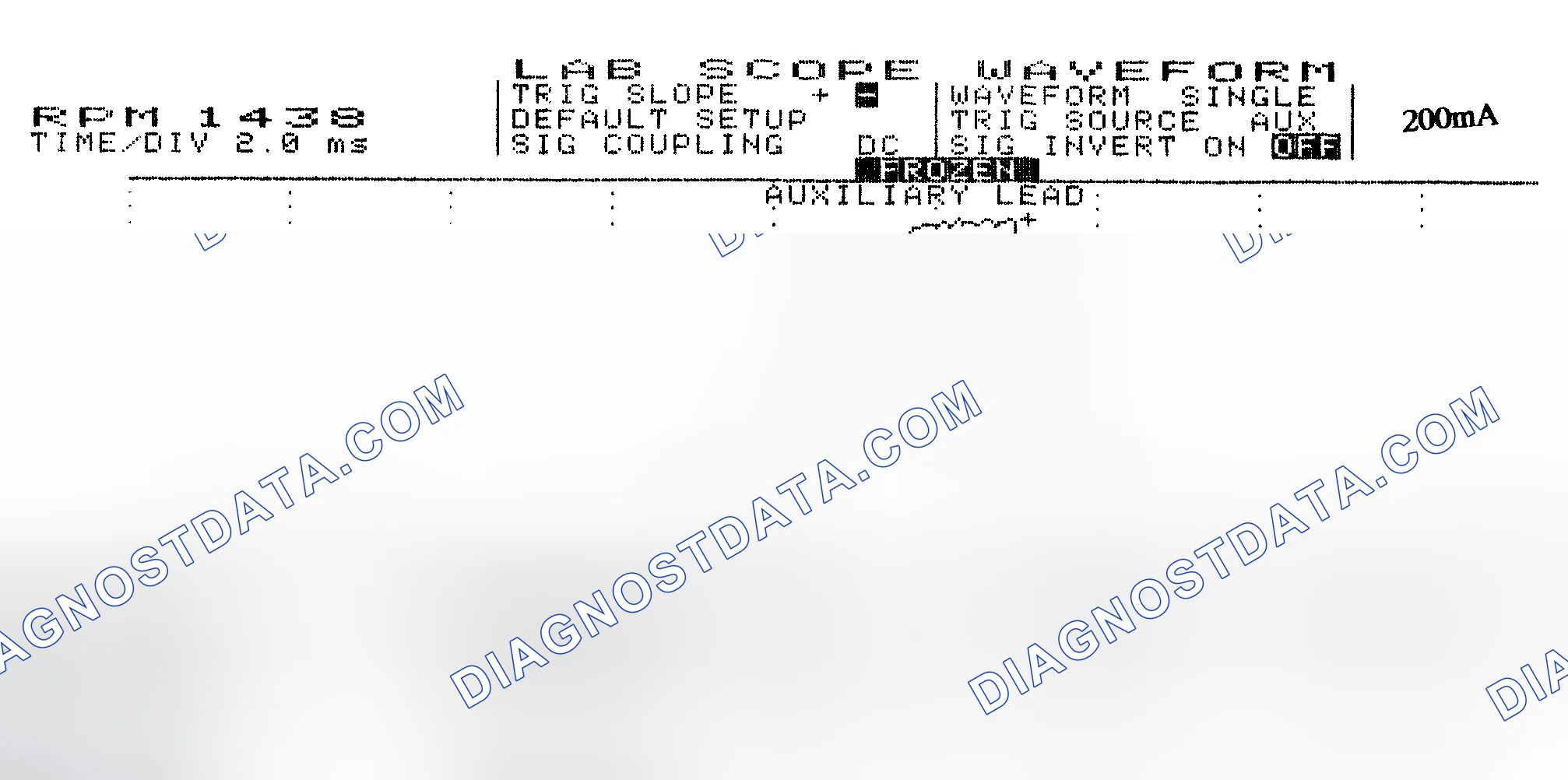 Scheme 15: Single Injector w/Normal Current Flow - Current Pattern
