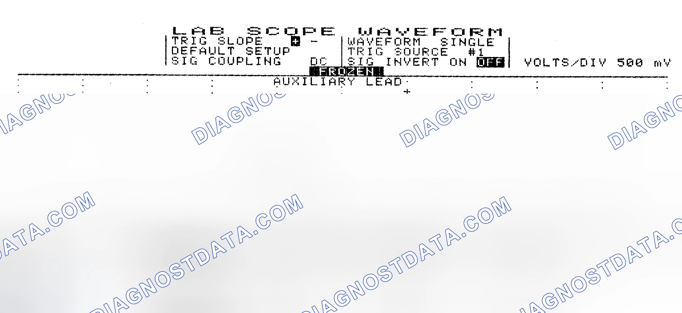 Scheme 10: Single Injector w/Excessive Current Flow - Current Pattern