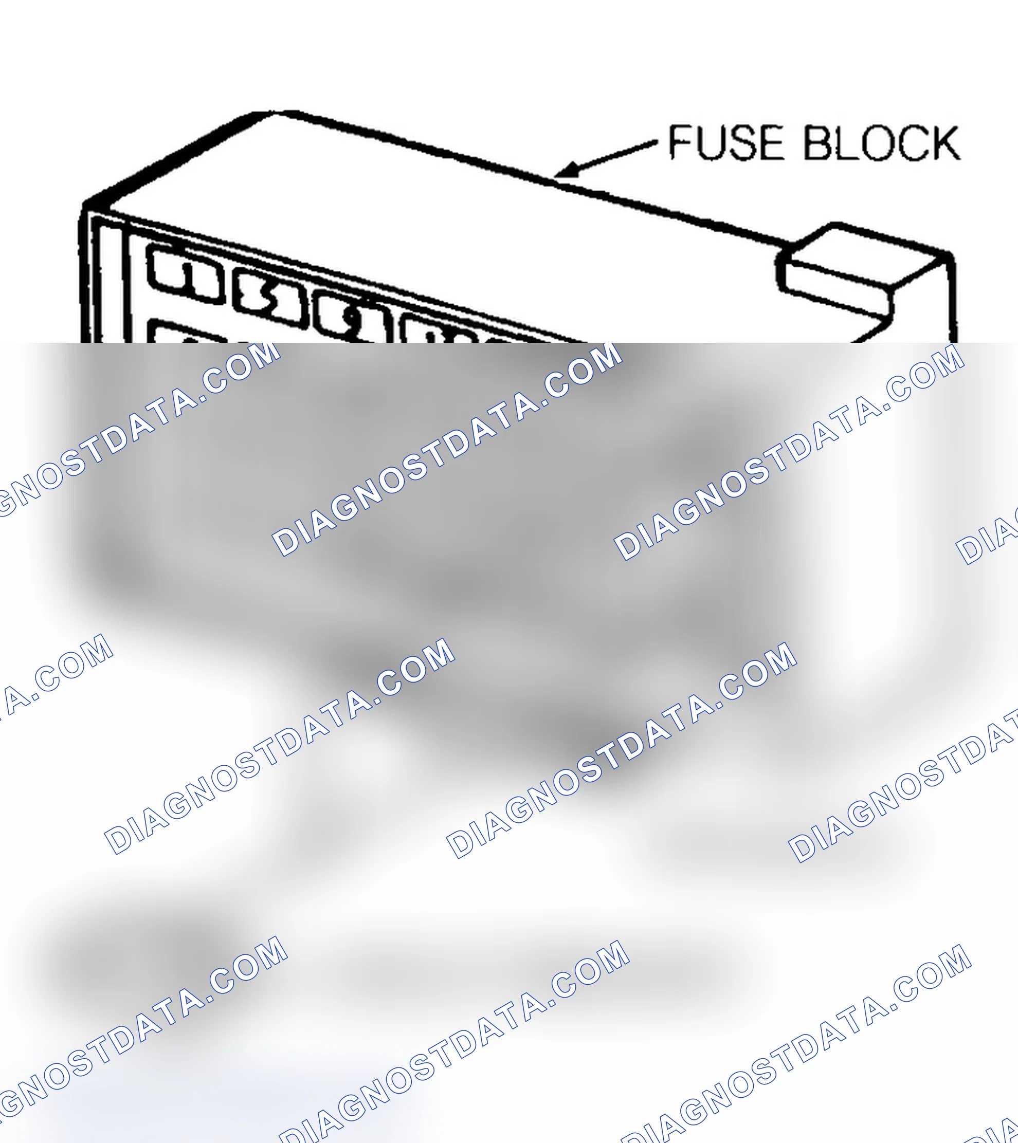 Scheme 12: FUSE PANEL IDENTIFICATION (1991-93 MODELS)