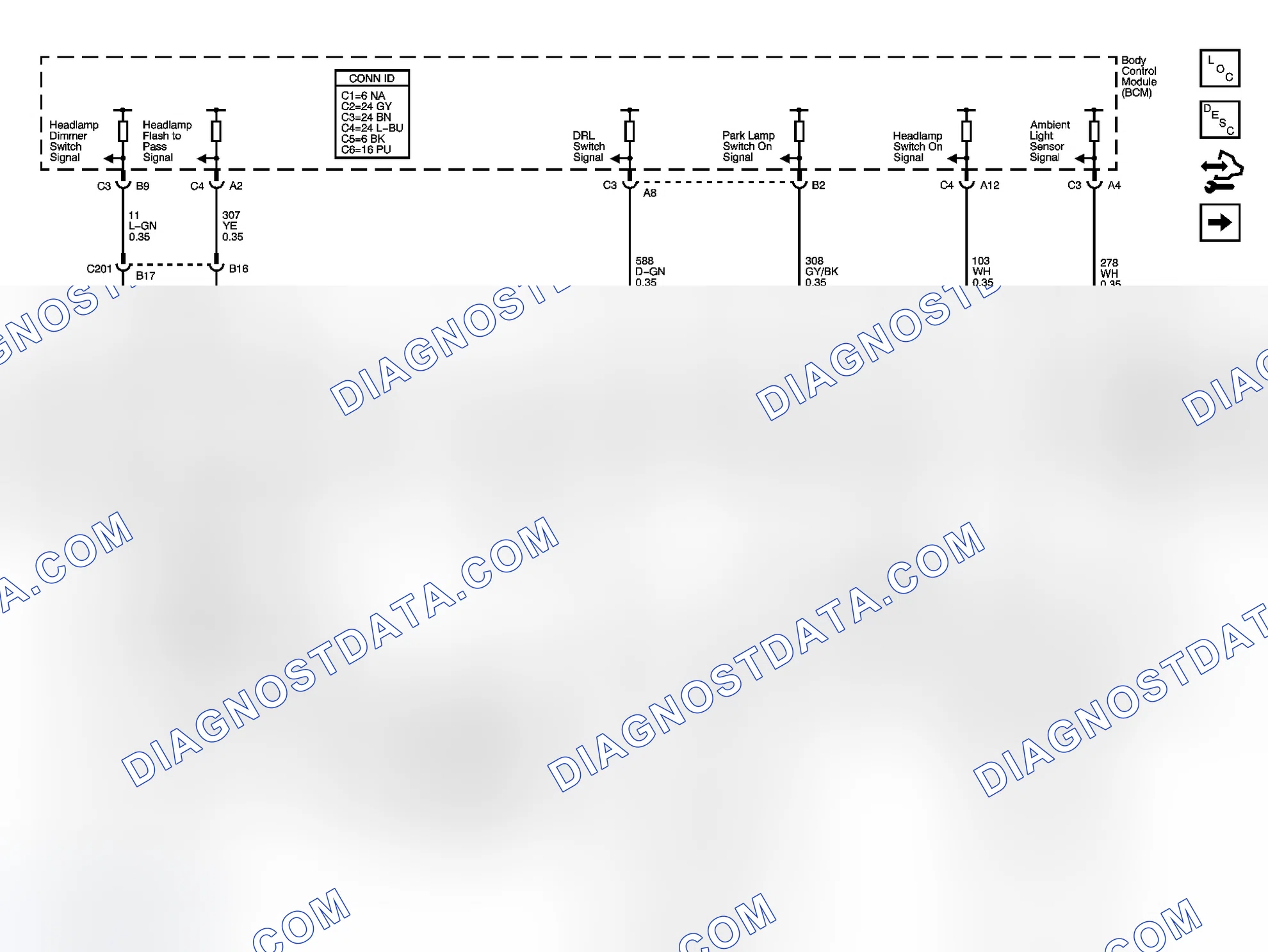 Scheme 1: Headlights/Daytime Running Lights (DRL) Schematics