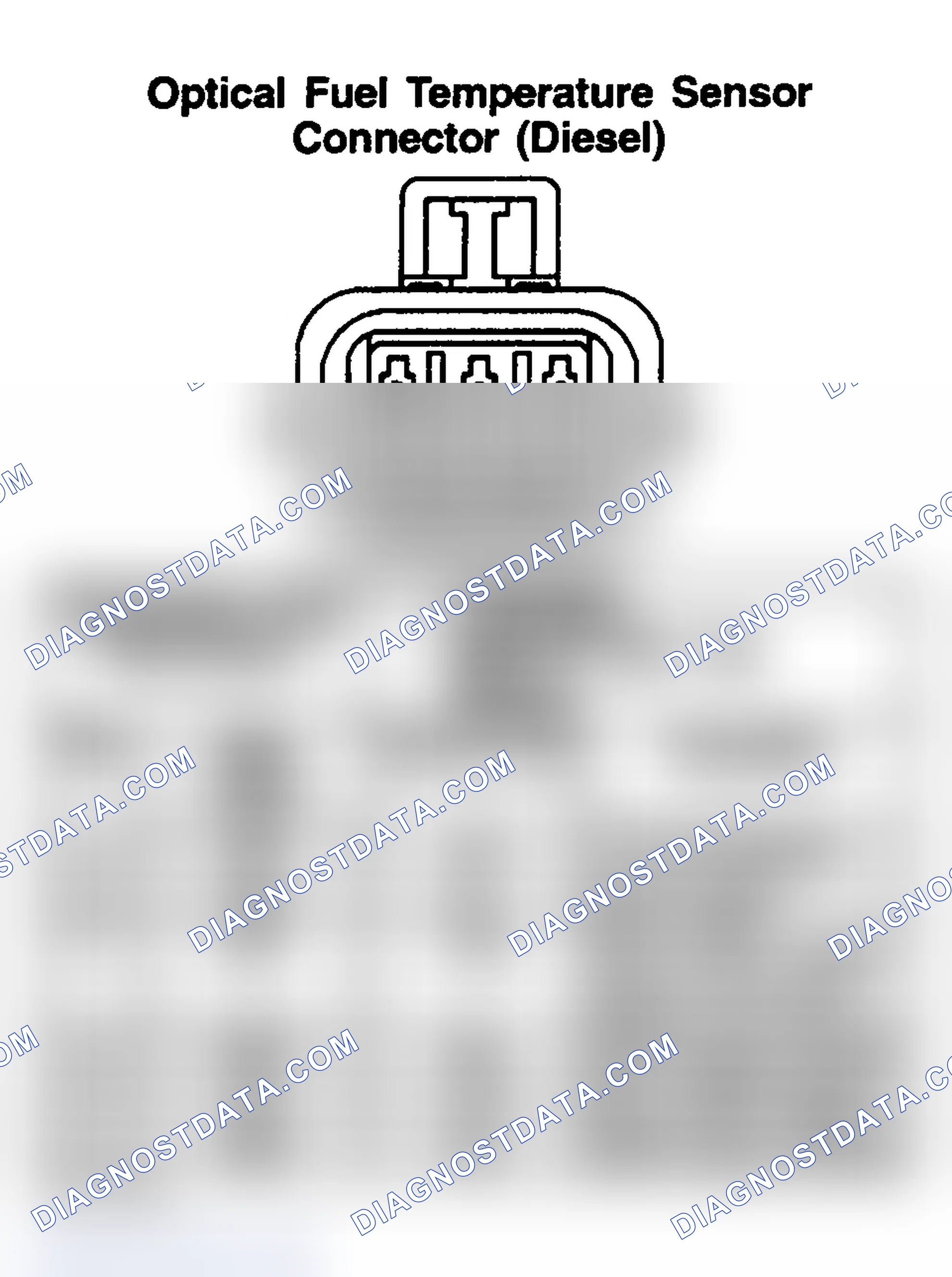 Scheme 204: OPTICAL FUEL TEMPERATURE SENSOR (DIESEL)