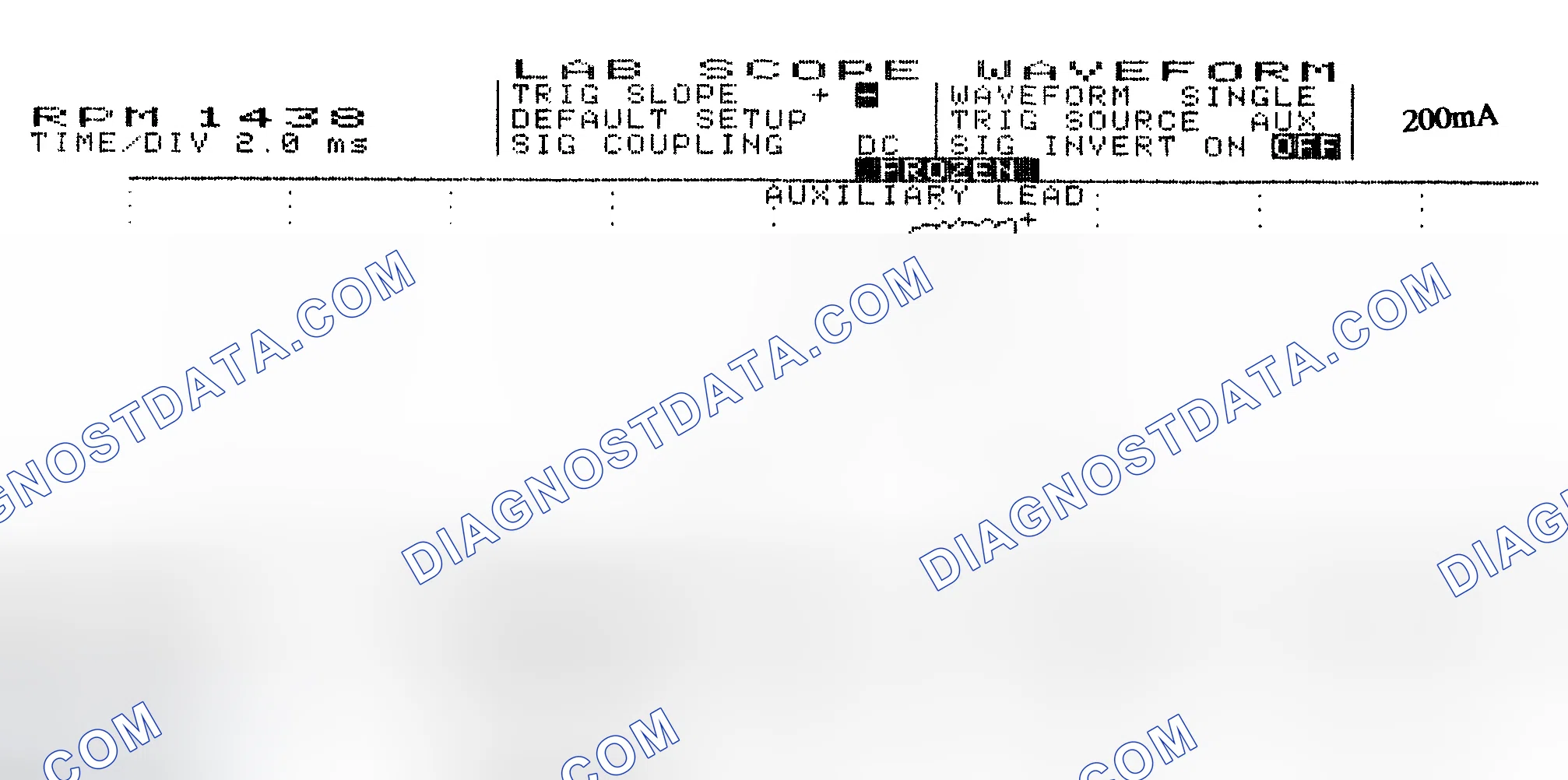 Scheme 15: Single Injector w/Normal Current Flow - Current Pattern