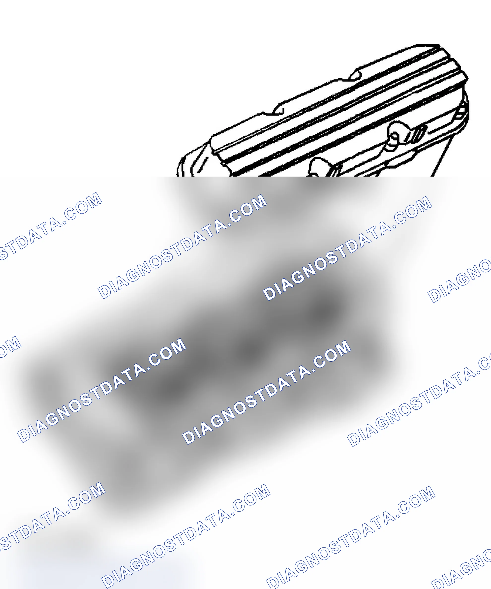 Scheme 330: Valve Rocker Arm Cover Installation - Right