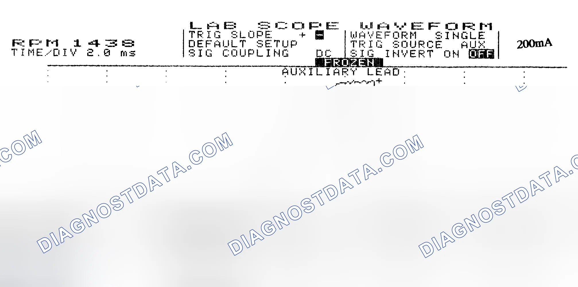 Scheme 15: Single Injector w/Normal Current Flow - Current Pattern