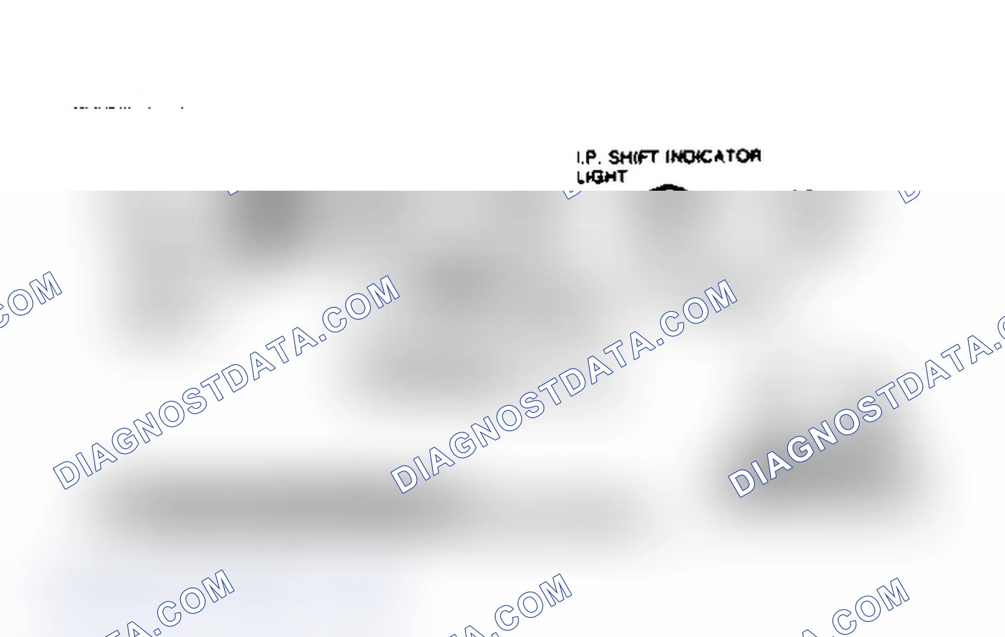 Scheme 101: All Other Shift Indicator Light (SIL) Circuits
