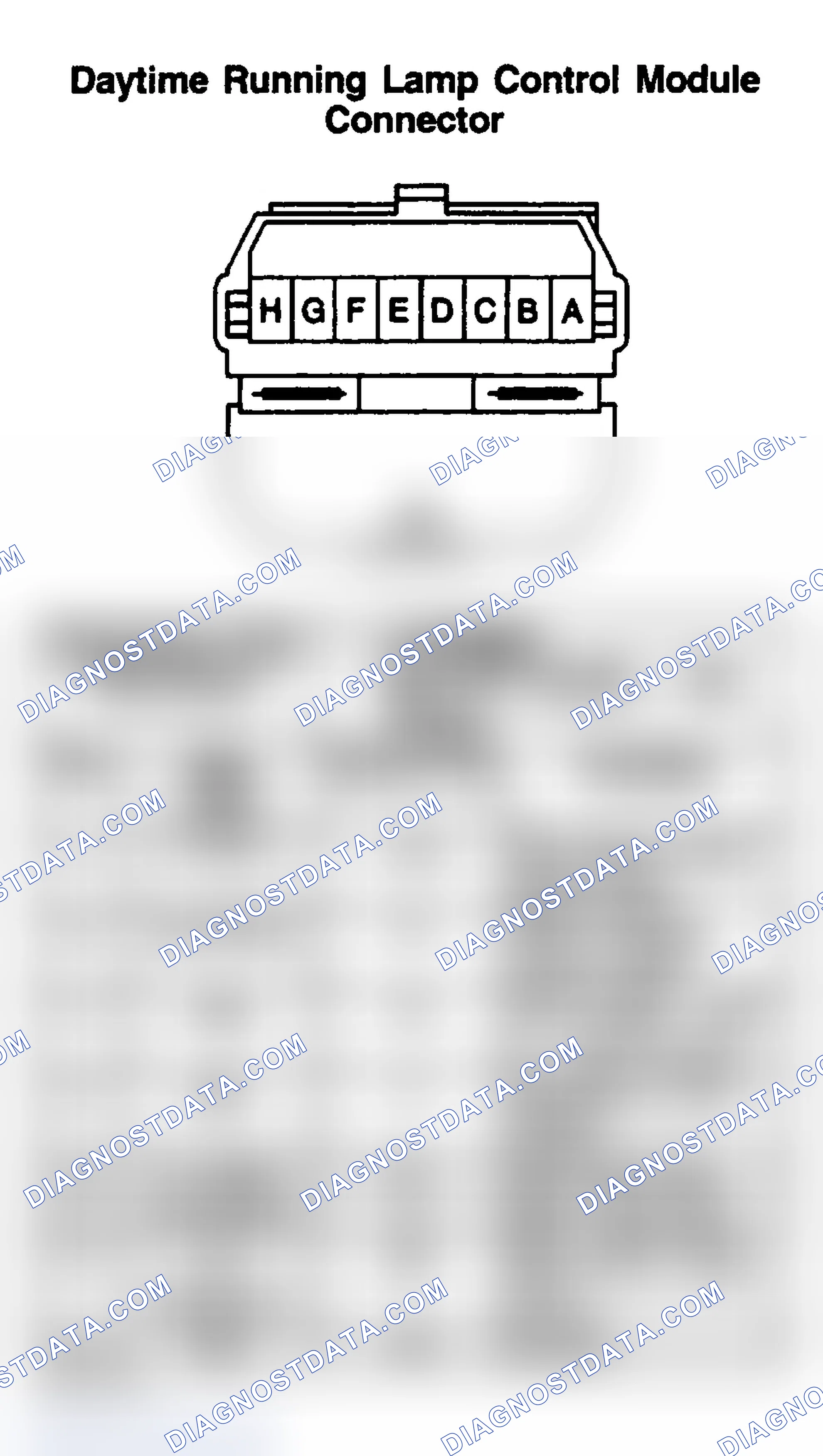 Scheme 136: DAYTIME RUNNING LAMP CONTROL MODULE