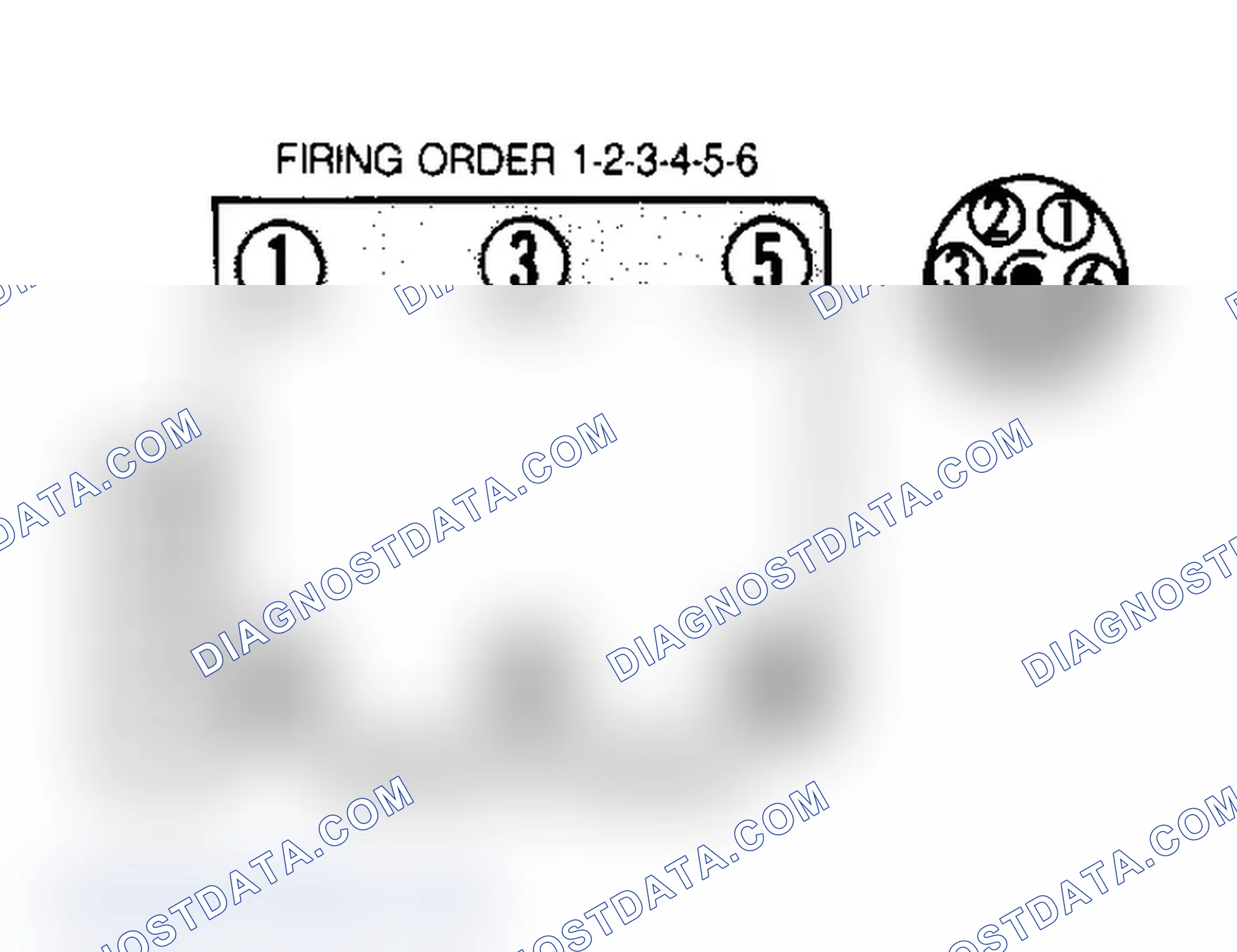 Scheme 1: Firing Order & Timing Marks - ES250