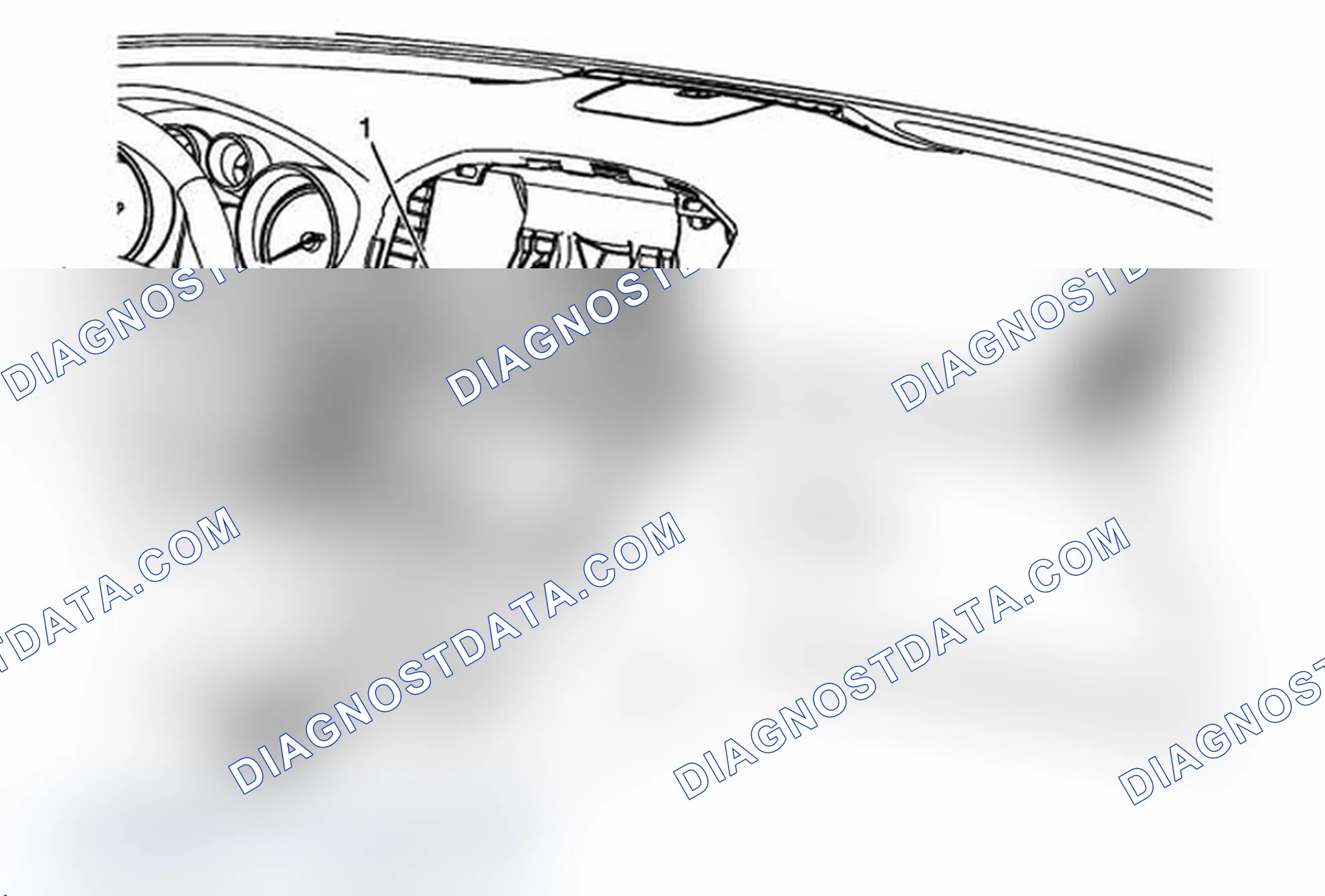 Scheme 24: Instrument Panel Lower Center Trim Panel Replacement