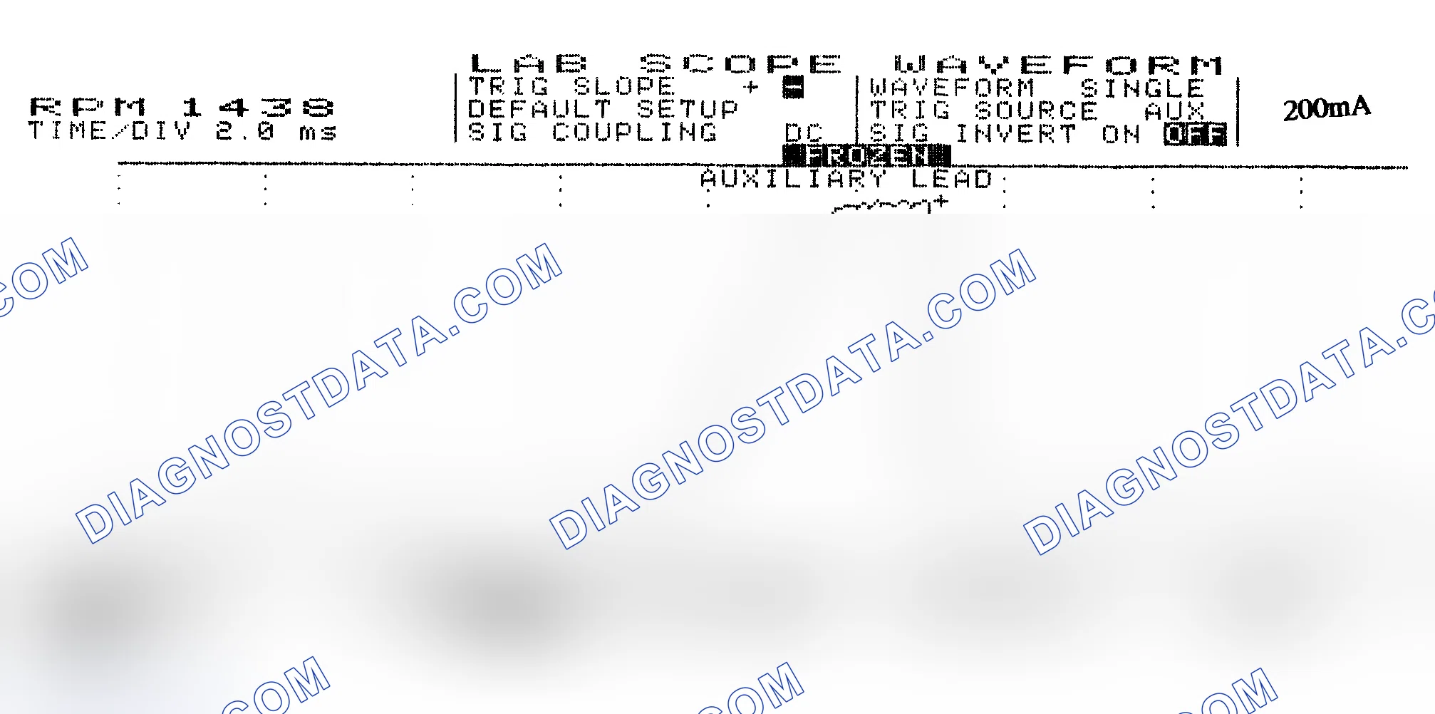 Scheme 15: Single Injector w/Normal Current Flow - Current Pattern