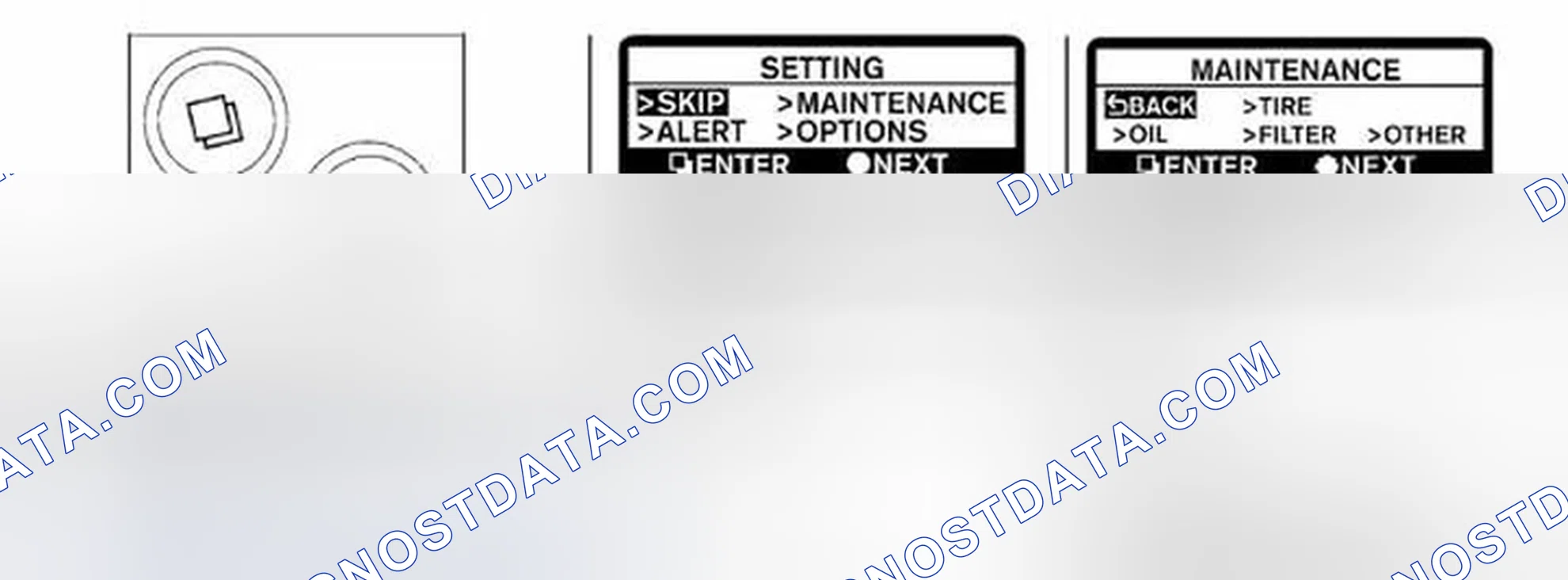 Scheme 15: MAINTENANCE REMINDER DISPLAY RESET - PROCEDURE 11