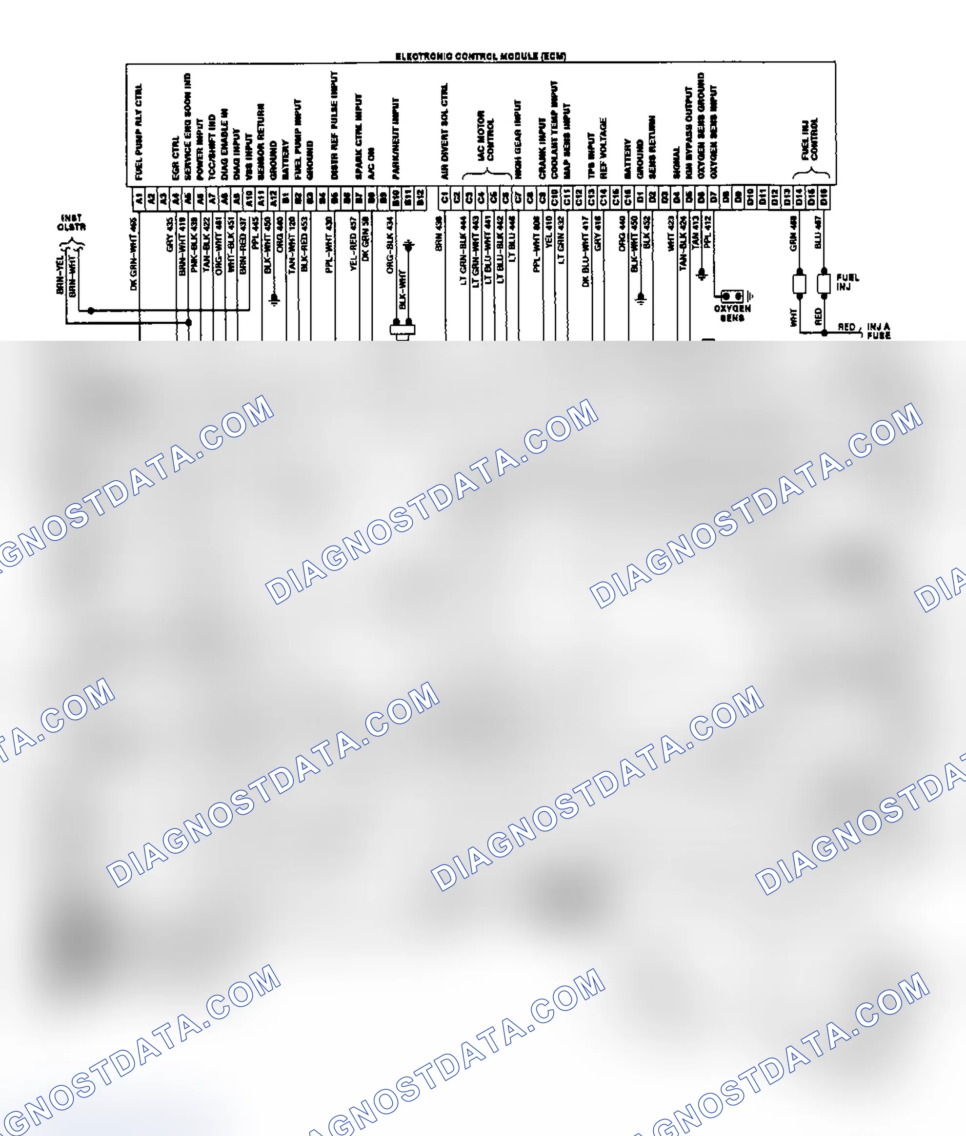 Scheme 3: "C" & "K" Series V6 & V8 Wiring Diagram