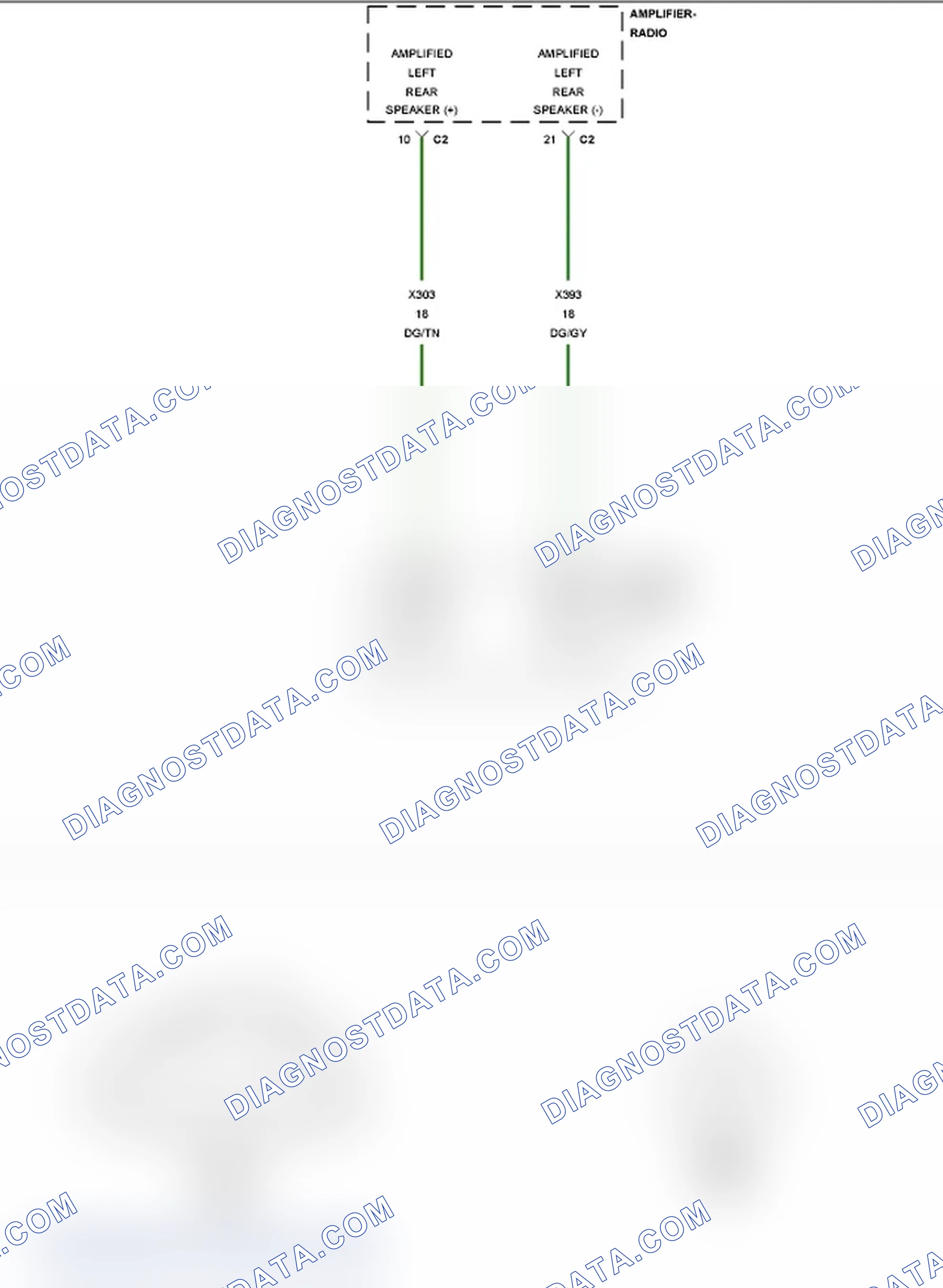 Scheme 219: B14BA-CHANNEL 9 AUDIO SPEAKER OUTPUT CIRCUIT LOW
