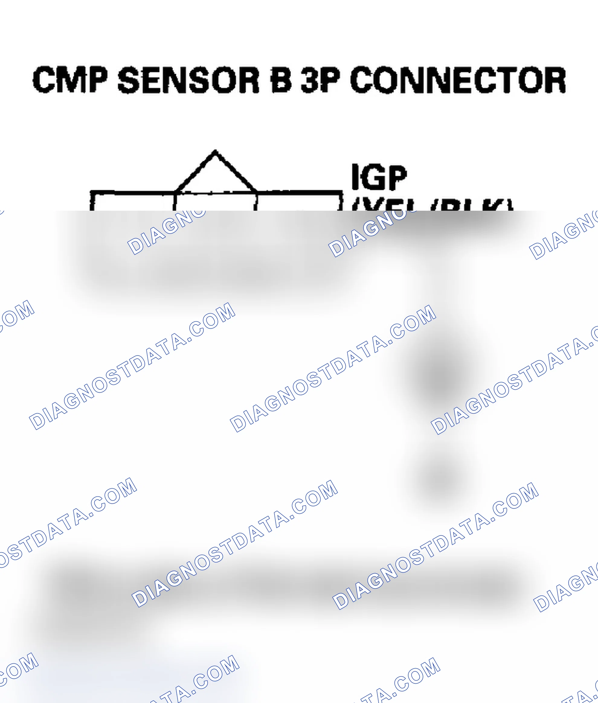 Scheme 142: DTC P0365, P0369, P1361, P1362: CMP Sensor B No Signal (2004 model); CMP Sensor B Circuit Intermitte