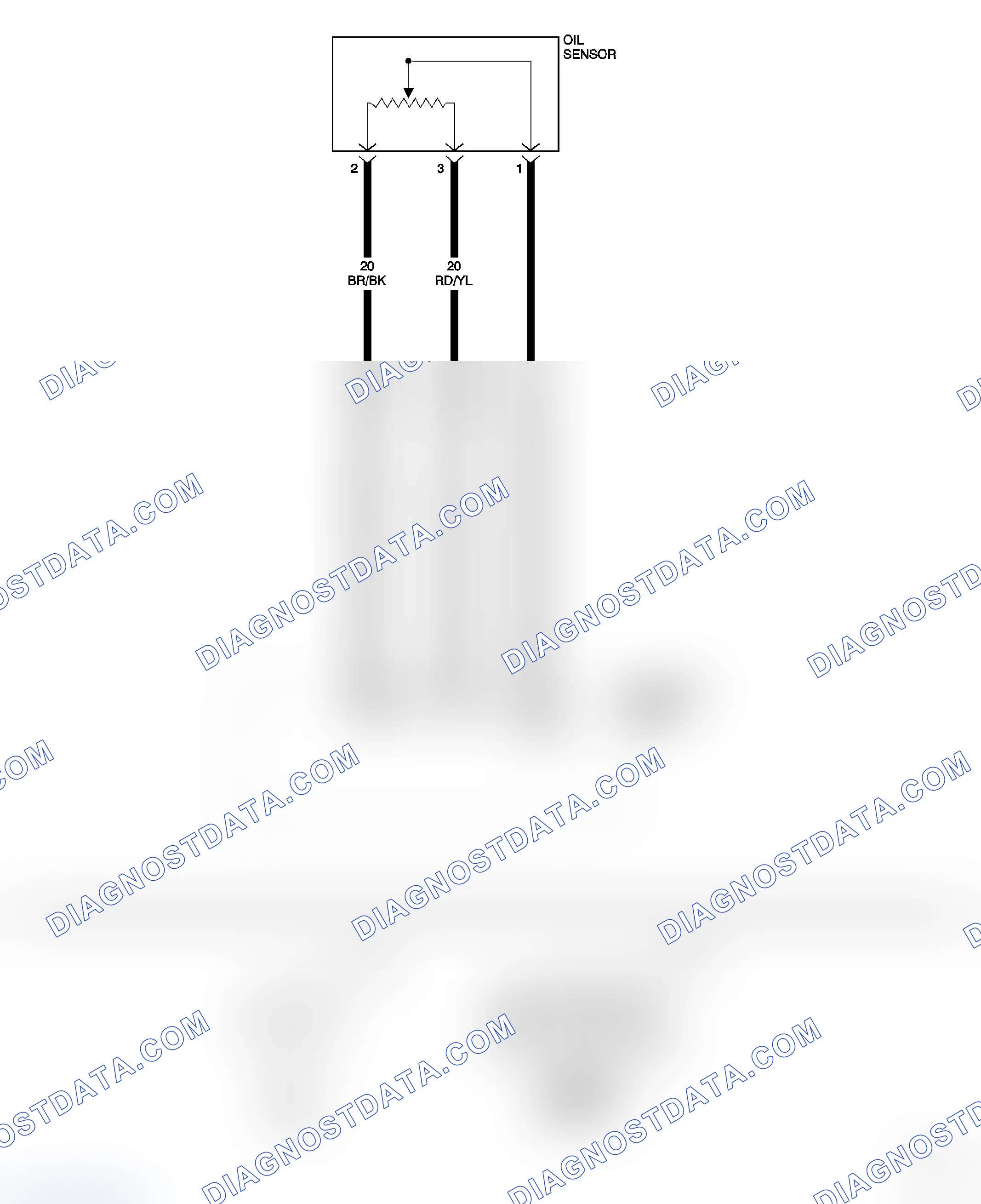 Scheme 242: P0521-ENGINE OIL SENSOR LEVEL PERFORMANCE
