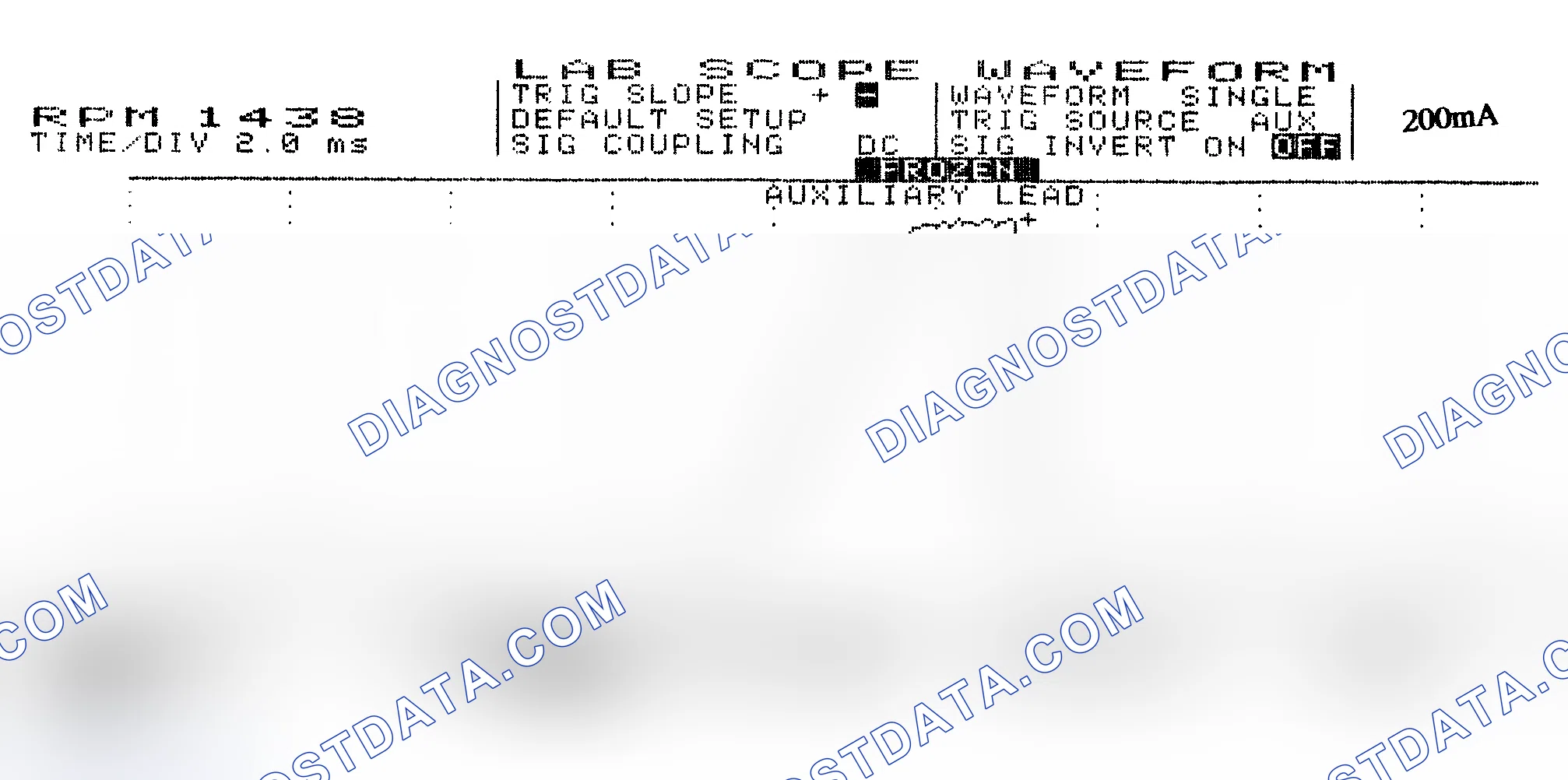 Scheme 15: Single Injector w/Normal Current Flow - Current Pattern