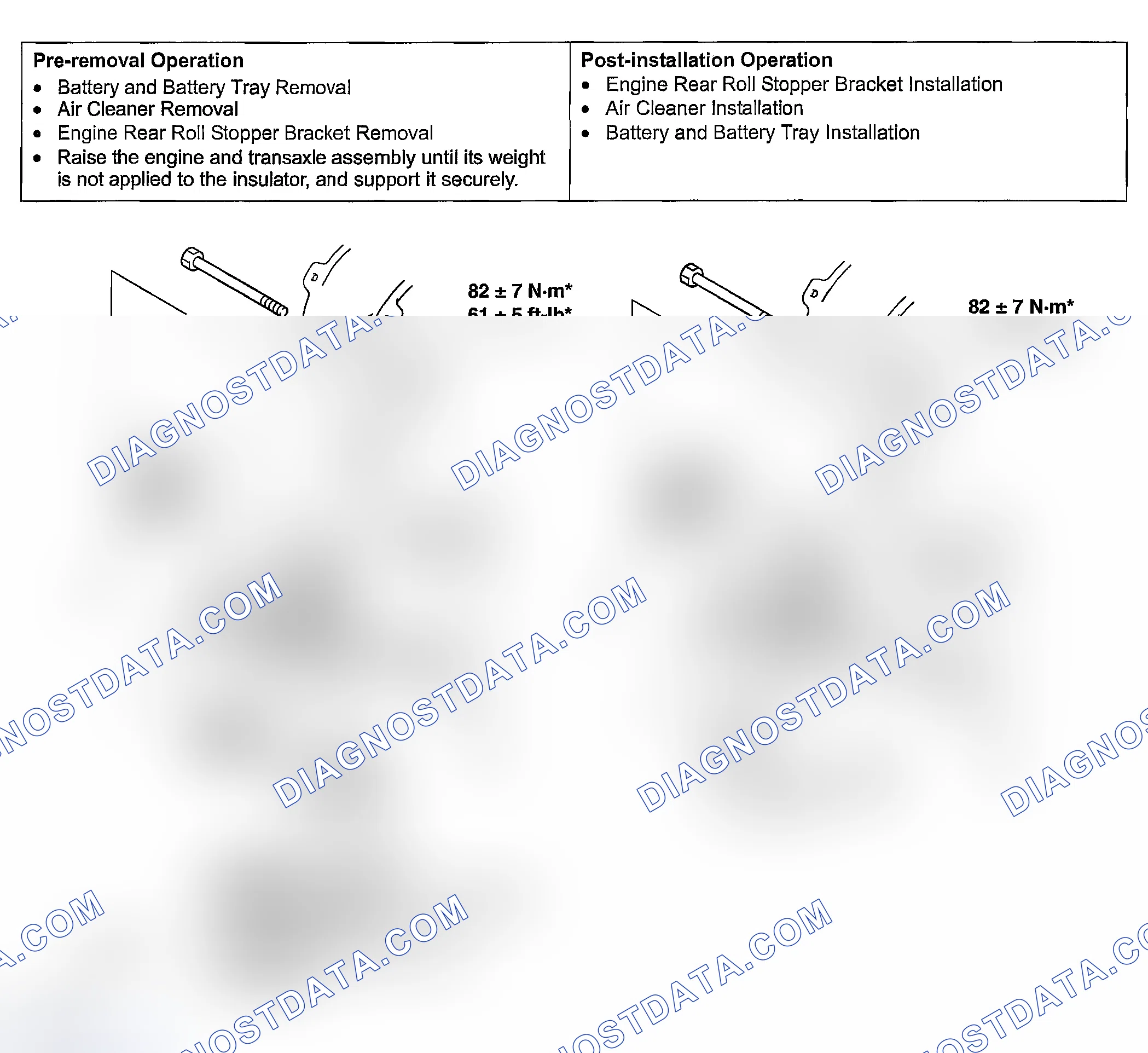 Scheme 771: REMOVAL AND INSTALLATION