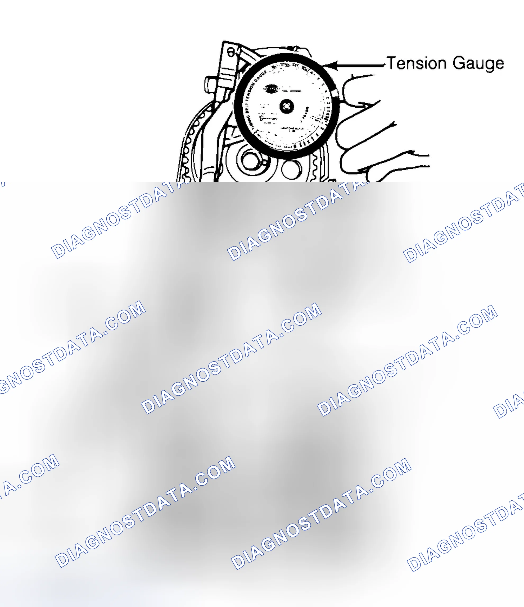 Scheme 3: Adjusting Typical Timing Belt Tension