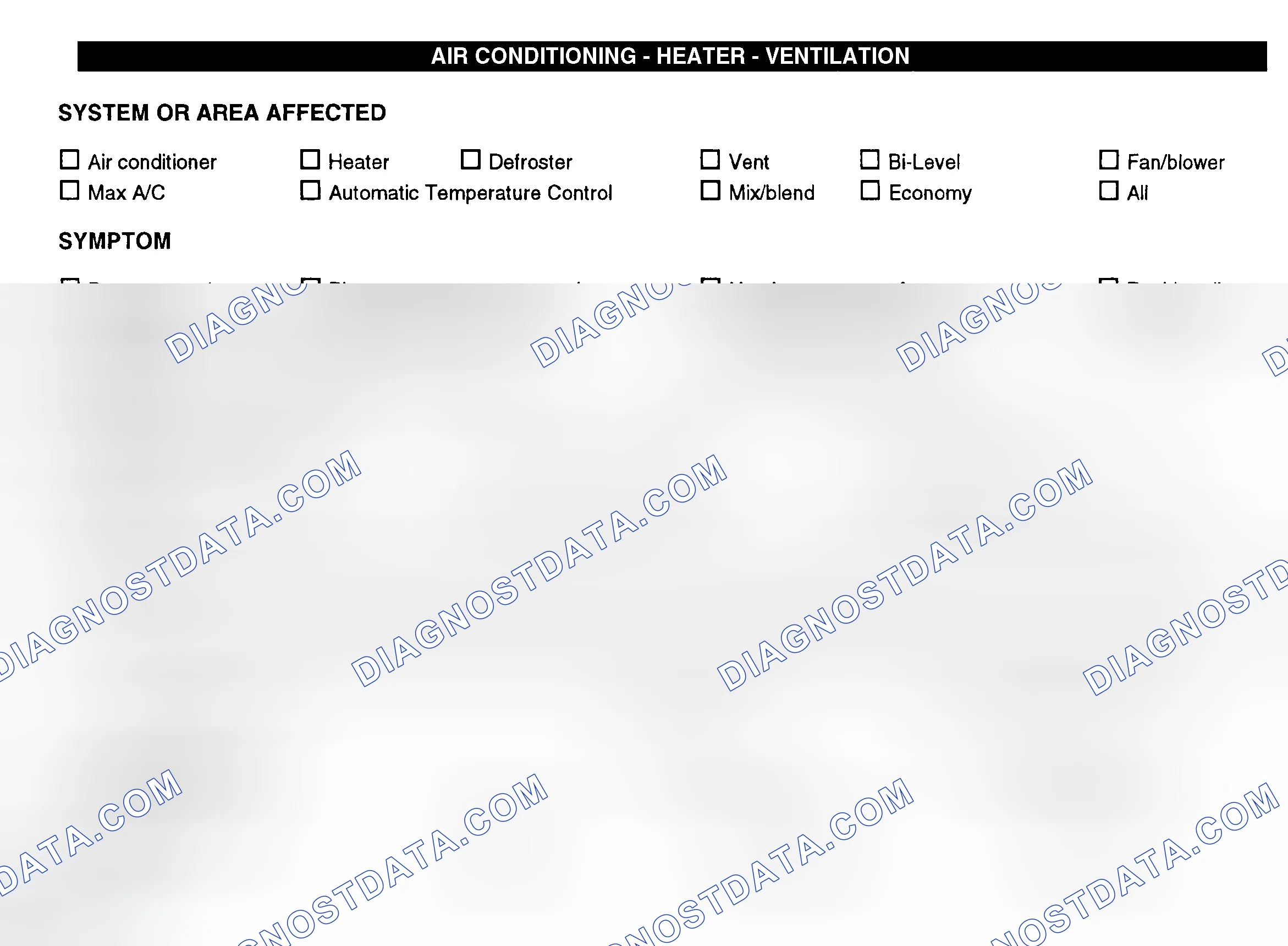 Scheme 8: Air Conditioning, Heater & Ventilation