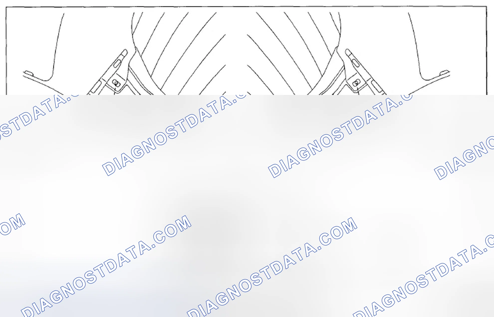 Scheme 158: LIFTGATE LOWER TRIM REMOVAL/INSTALLATION