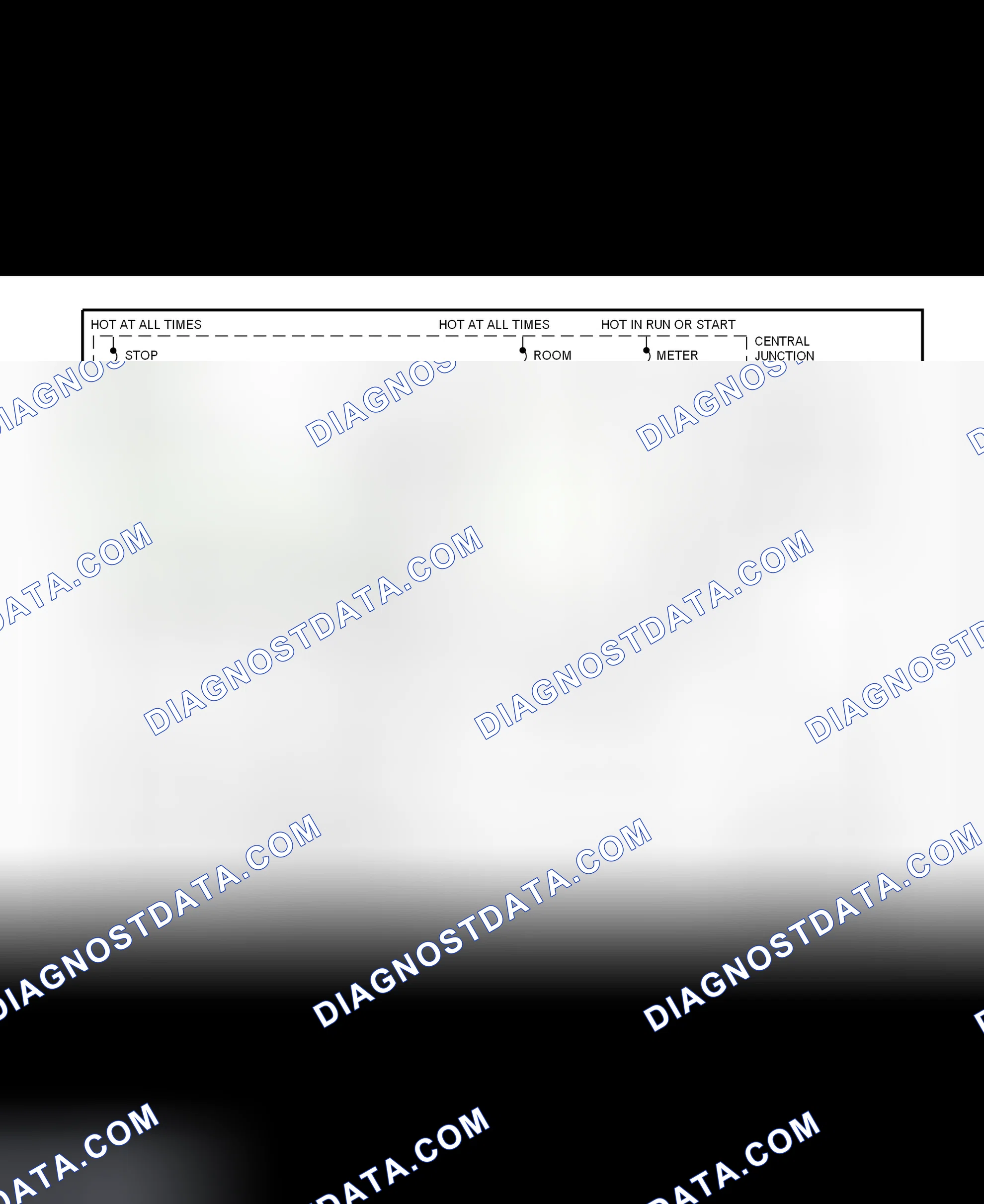 Fig. 196: Shift Interlock System Wiring Diagram (2001 Escort)