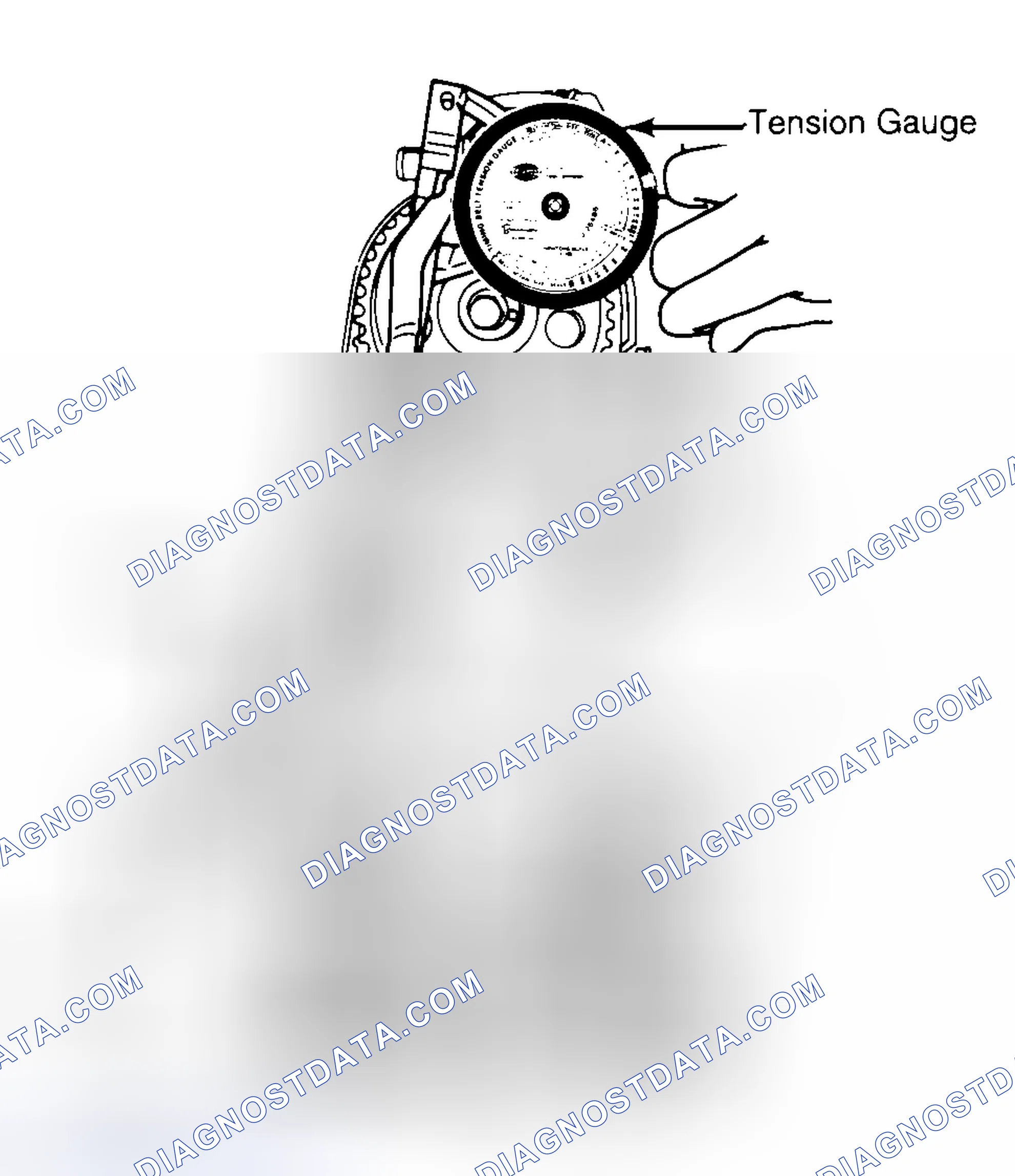 Scheme 3: Adjusting Typical Timing Belt Tension